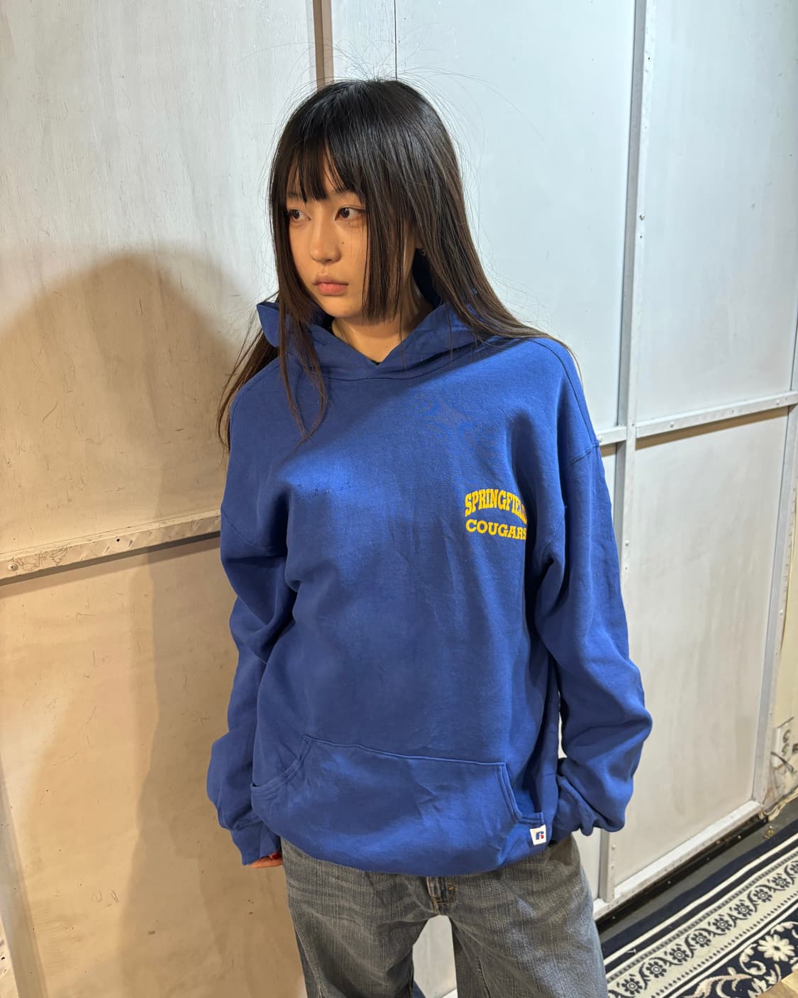 90s RUSSELL blue hooide 상품이미지1