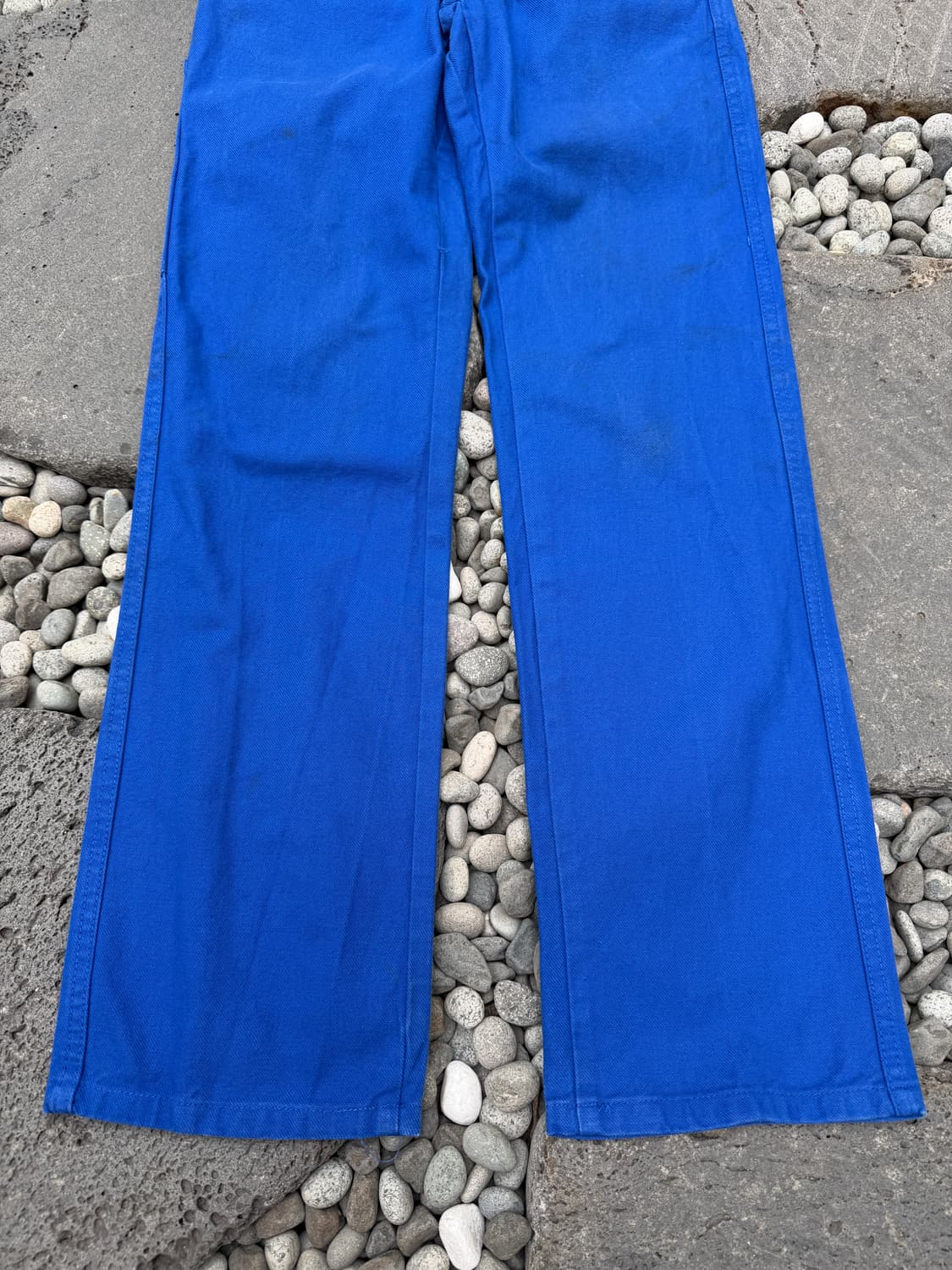 1990s PORTEX WASHED BLUE FRENCH 프렌치워크팬츠 상품이미지4