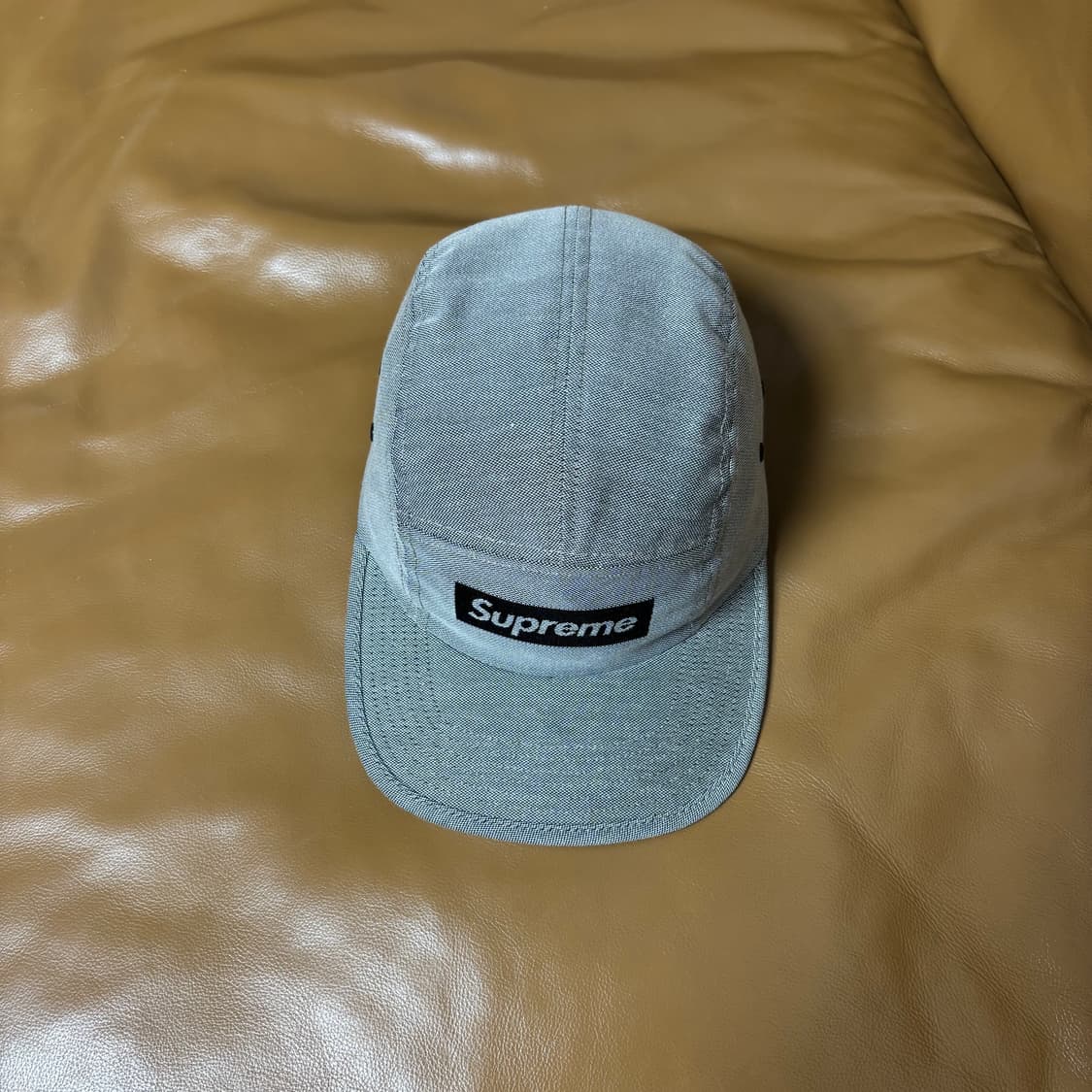 Supreme 슈프림 그레이 캠프캡 모자 (Jacquard Grey) 상품이미지5