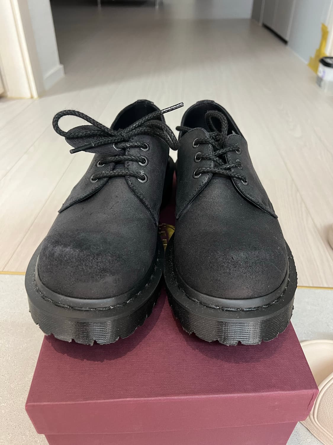 닥터마틴1461 왁스 커맨더 더비슈즈 uk7 상품이미지1