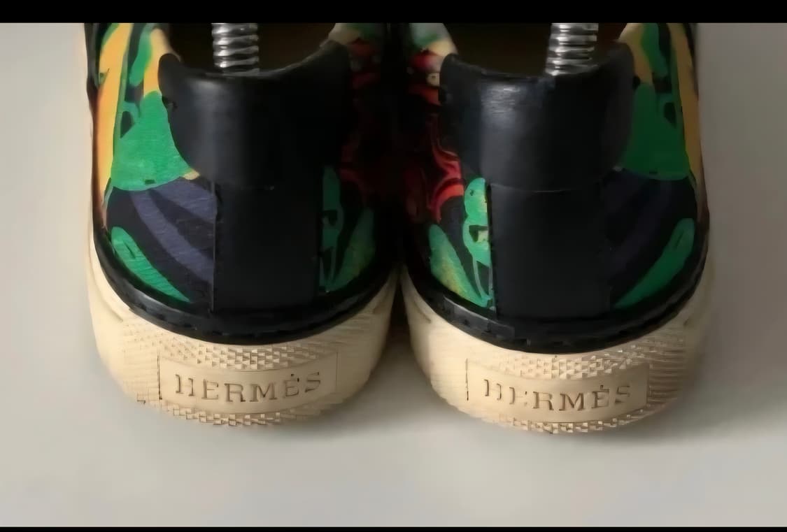 (정품)에르메스 멀티컬러 슬립온 35 상품이미지5