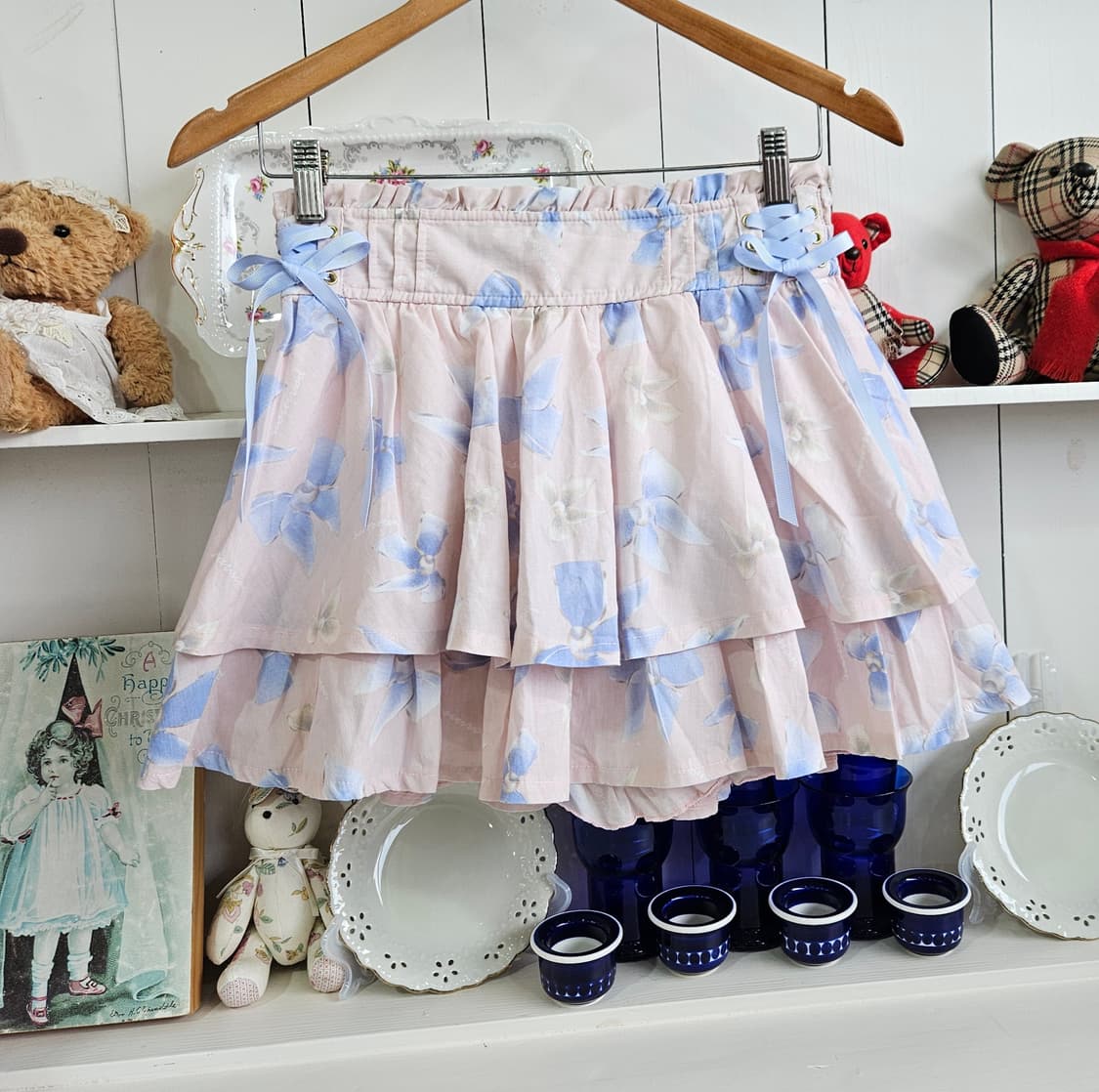 리즈리사(LIZ LISA) 플라워 캉캉 스커트 상품이미지1