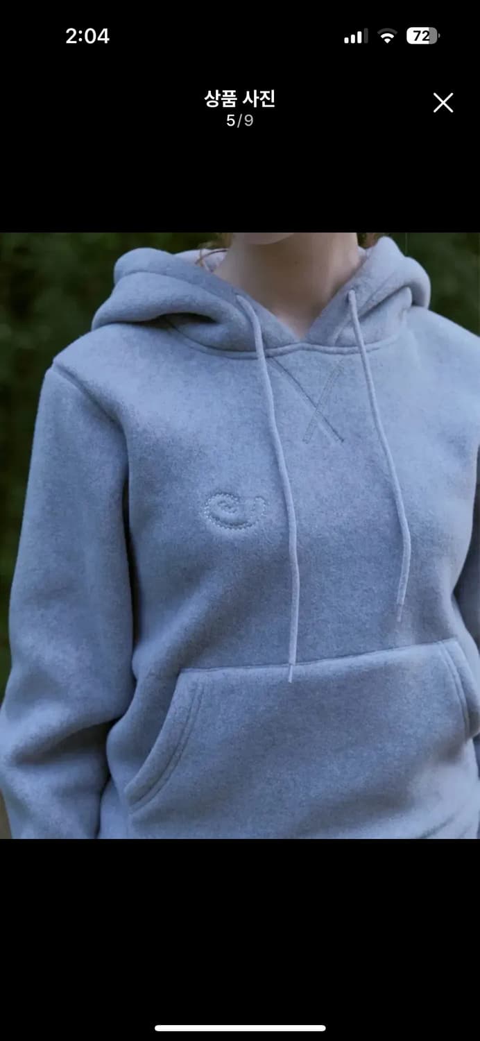 엔조블루스 플리스 후리스 후드티 enzo bluse 상품이미지6