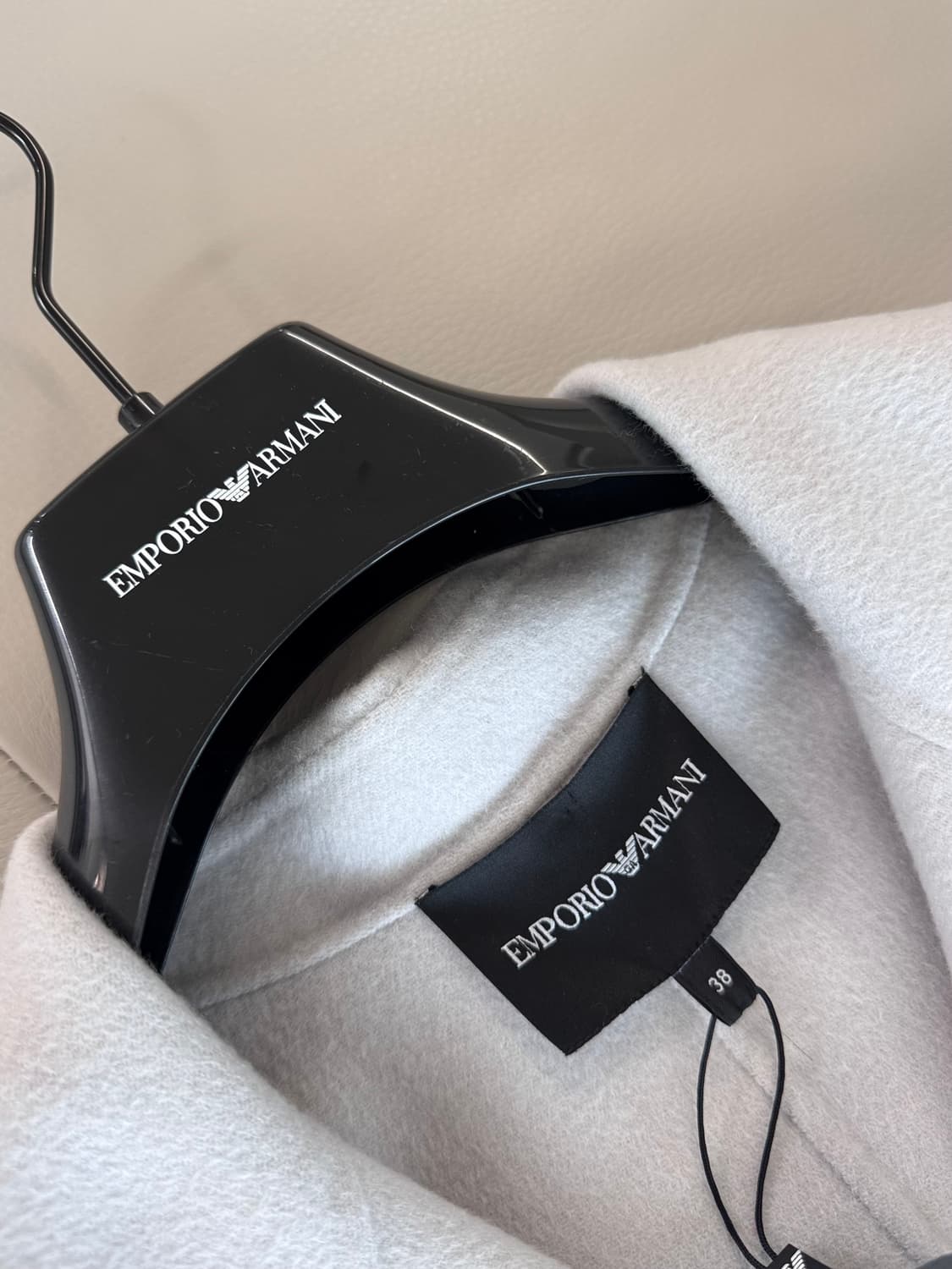 (새상품) 아르마니 캐시미어 100% 코트 36 (55) 상품이미지3