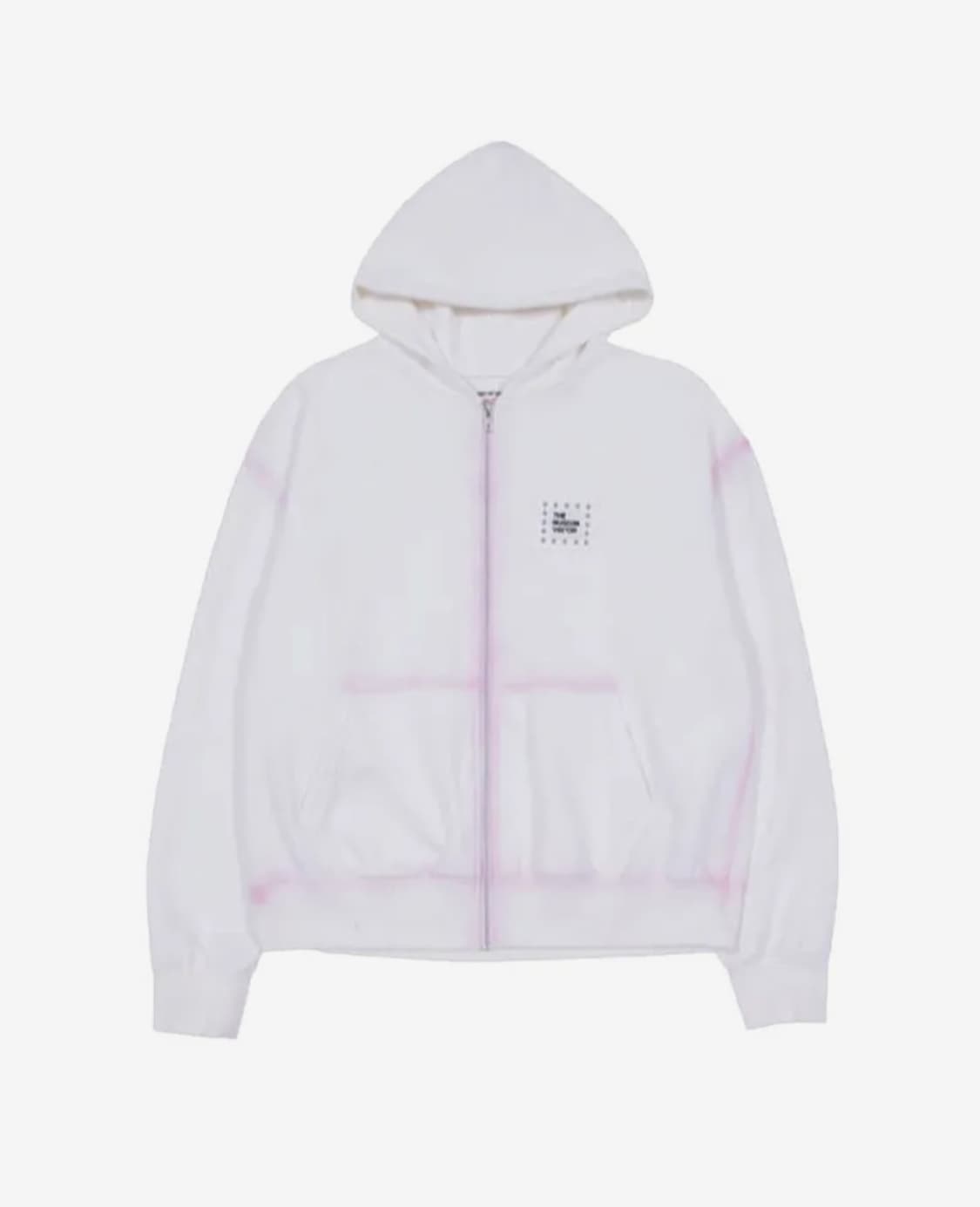 더뮤지엄비지터 SPRAY PRINTED ZIP UP HOODY (W 상품이미지1