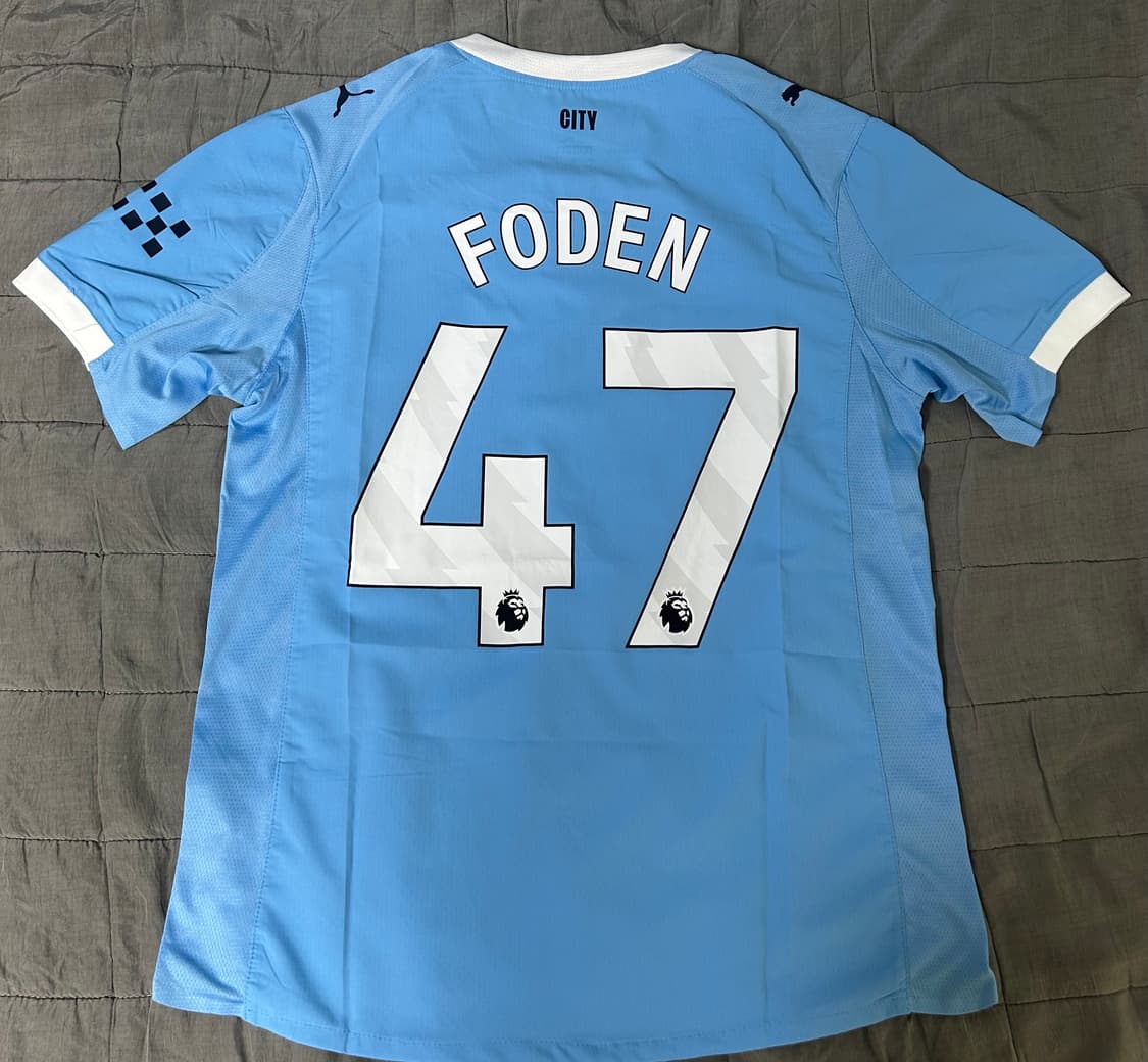 25/26 맨시티 홈 어센틱 유니폼 상품이미지2