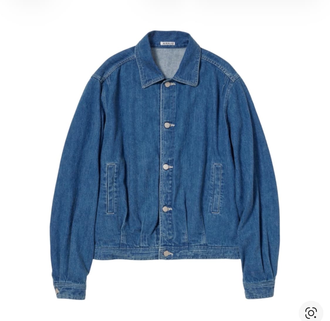 오라리 셀비지 라이트 데님 블루종 인디고 5사이즈 상품이미지1