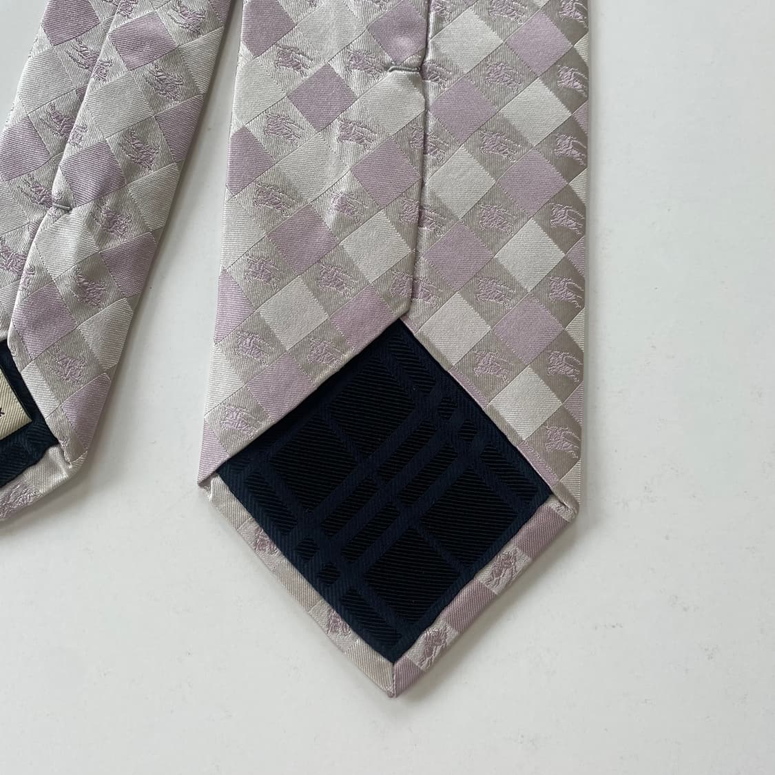 신형라벨 버버리 모노그램 명품 정품 넥타이 (Burberry) 상품이미지7