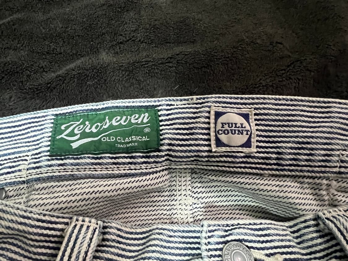 풀카운트 Loom N/07 콜라보 히코리 페인터 데님 상품이미지7