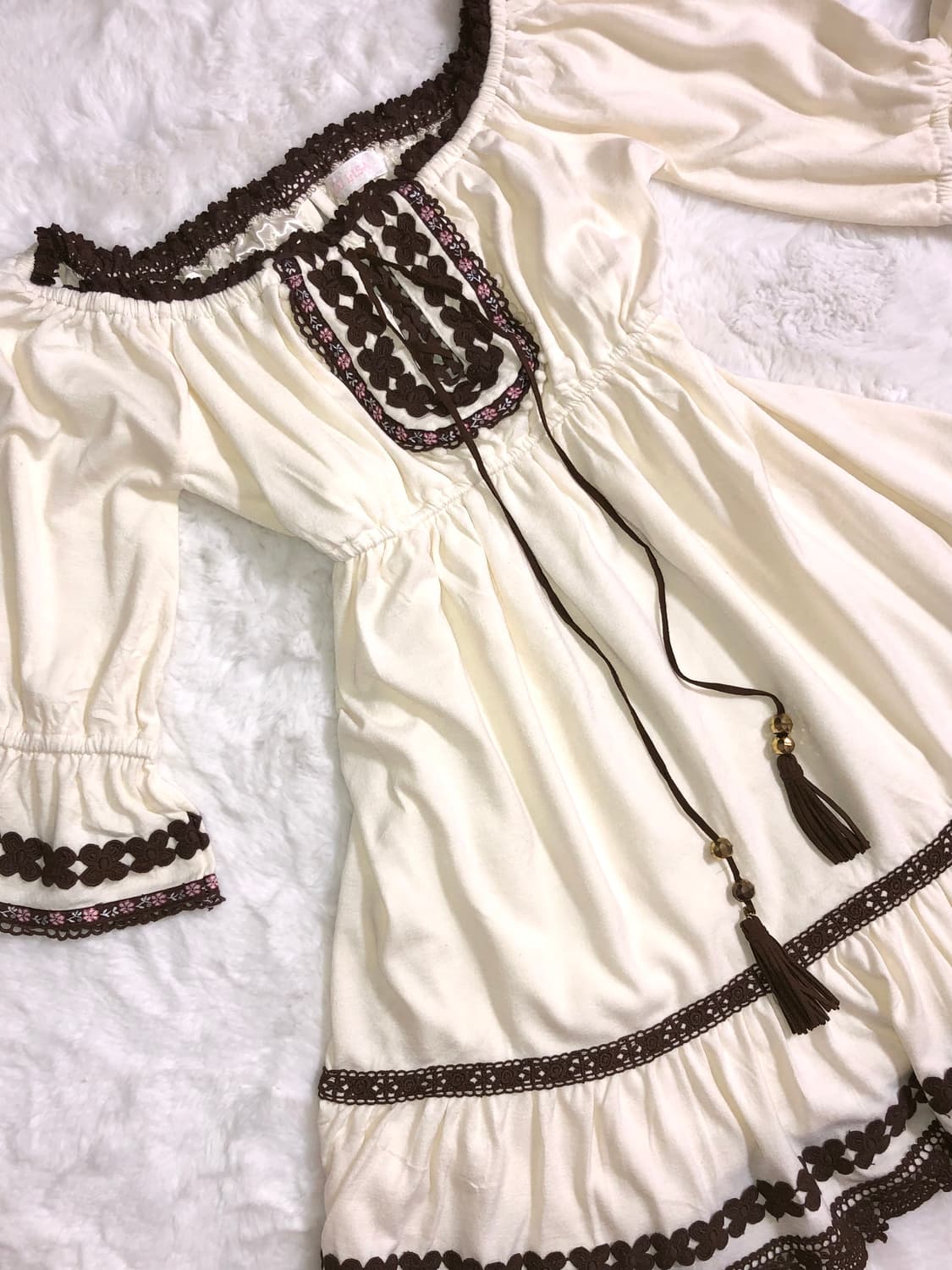 Lizlisa 리즈리사 고전 원피스 오프숄더 히메갸루 라떼갸루 모리 상품이미지1