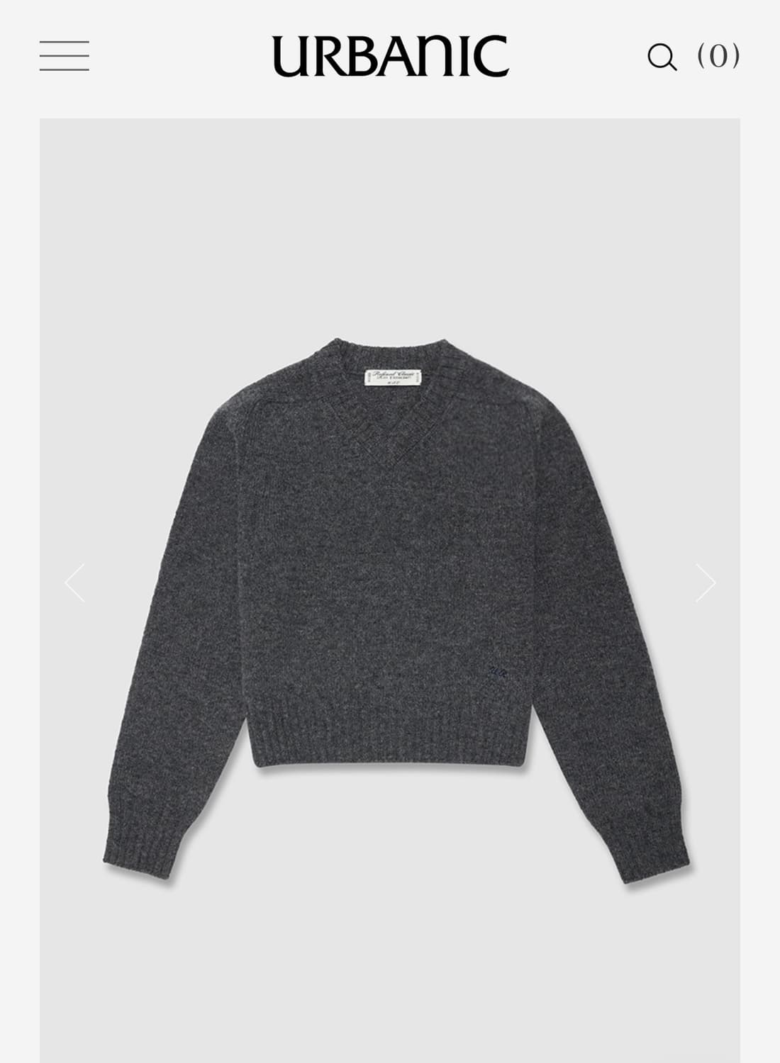 얼바닉30 릭비 차콜 판매합니다  상품이미지2