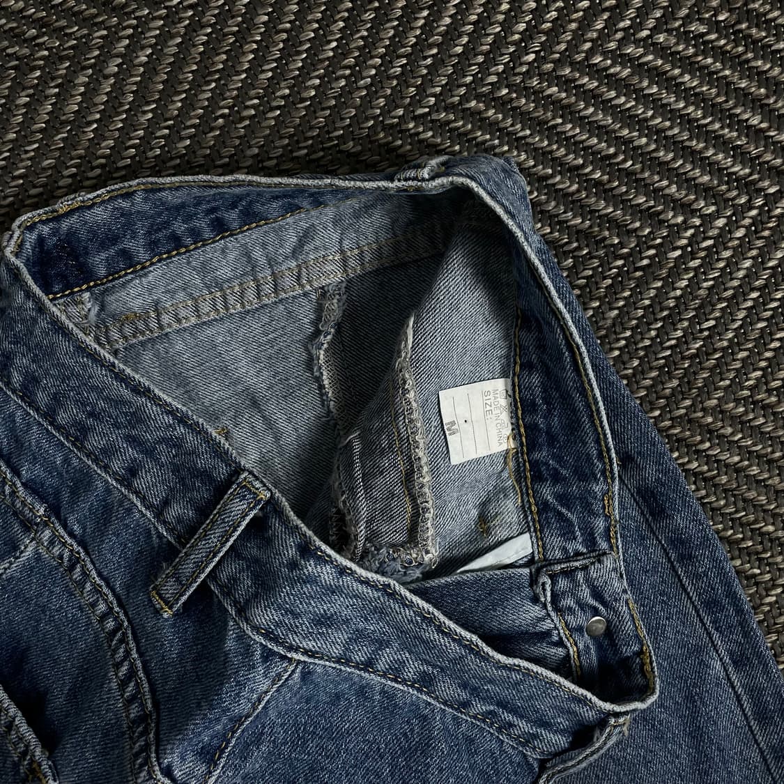 빈티지 데저트 워싱 와이드 데님 팬츠y 3126 상품이미지5