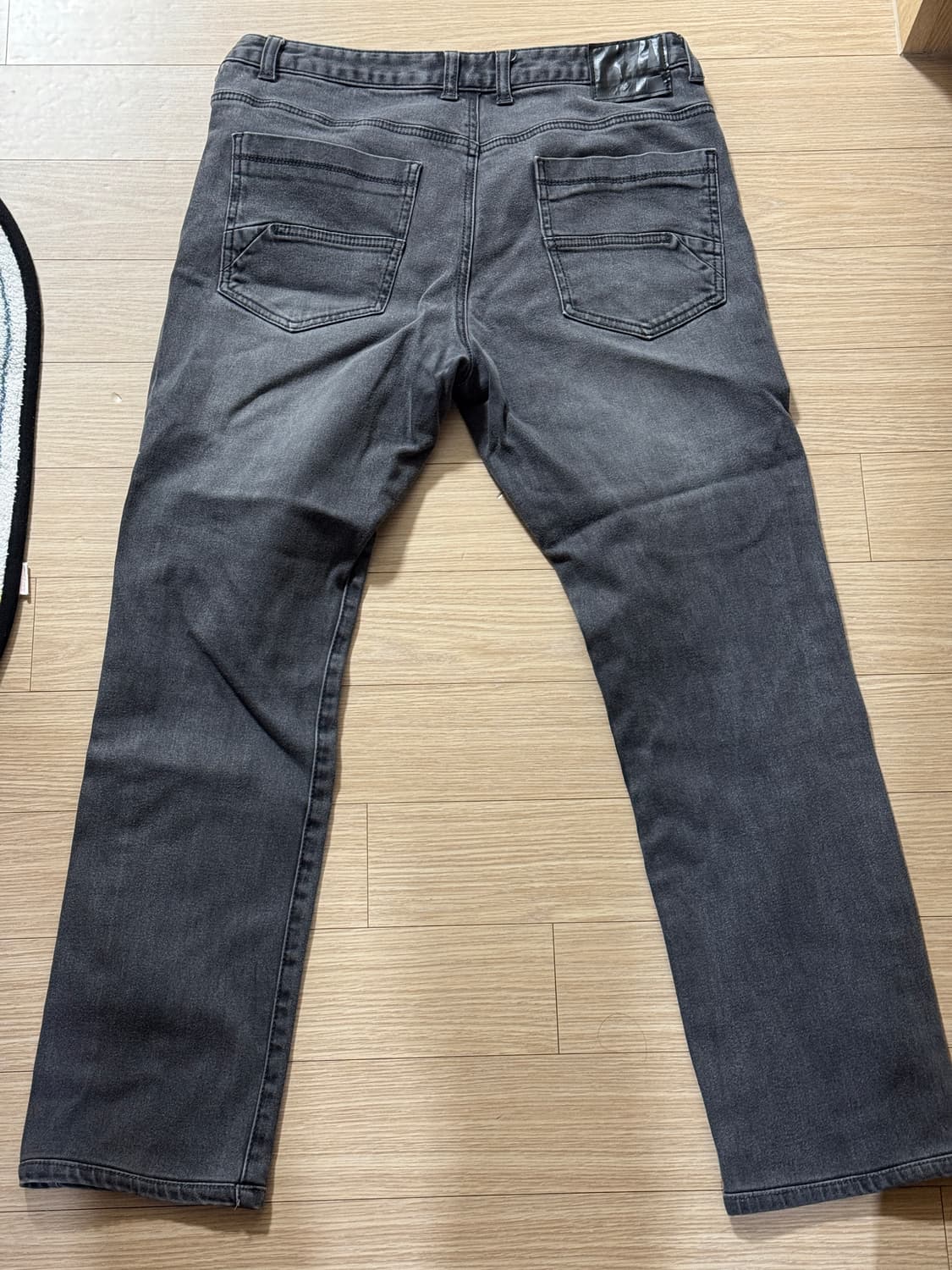뱅뱅 흑청 데님 L 상품이미지4
