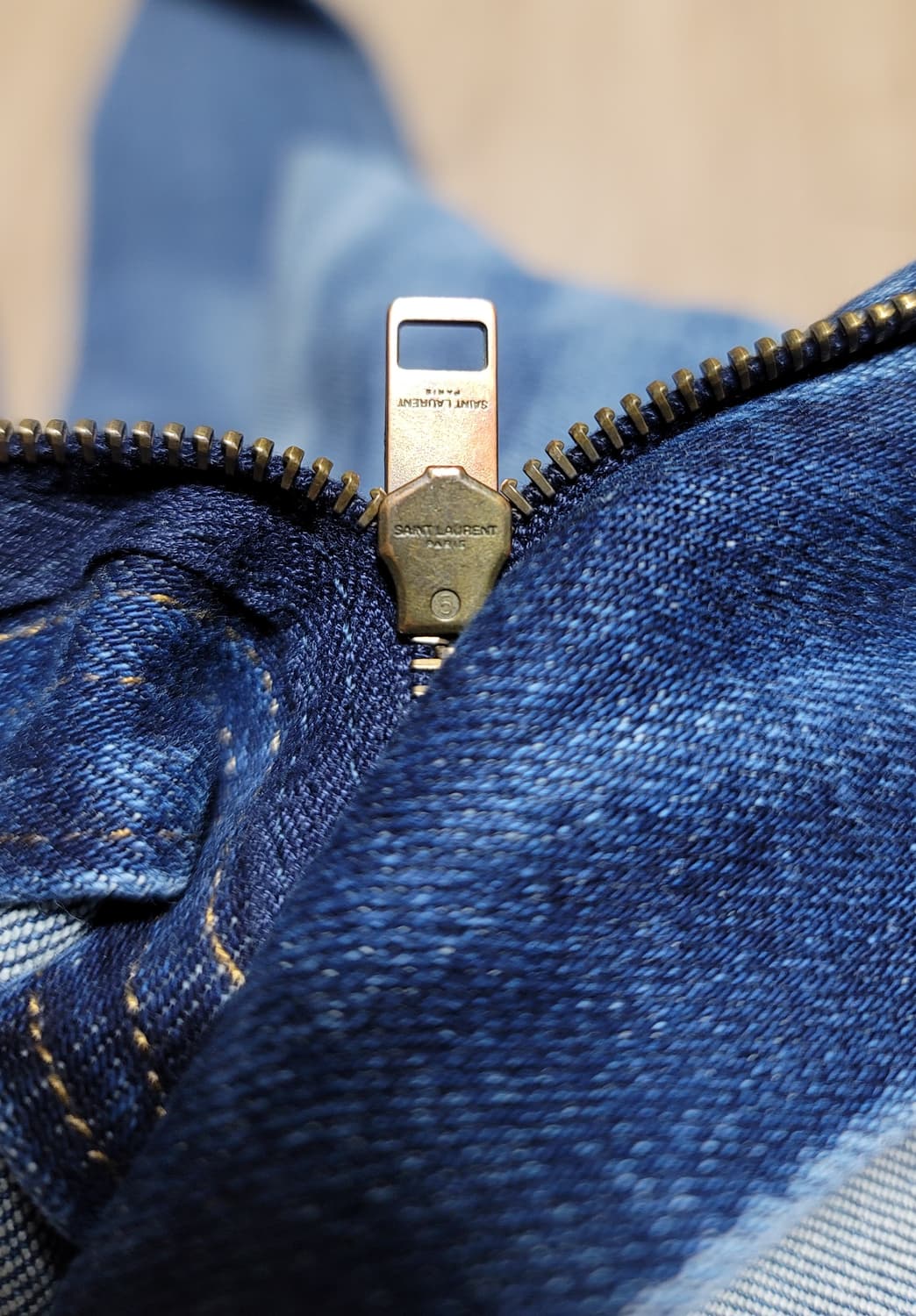 생로랑 중청 데님 청바지 Y964Q 4840 사이즈34 상품이미지8