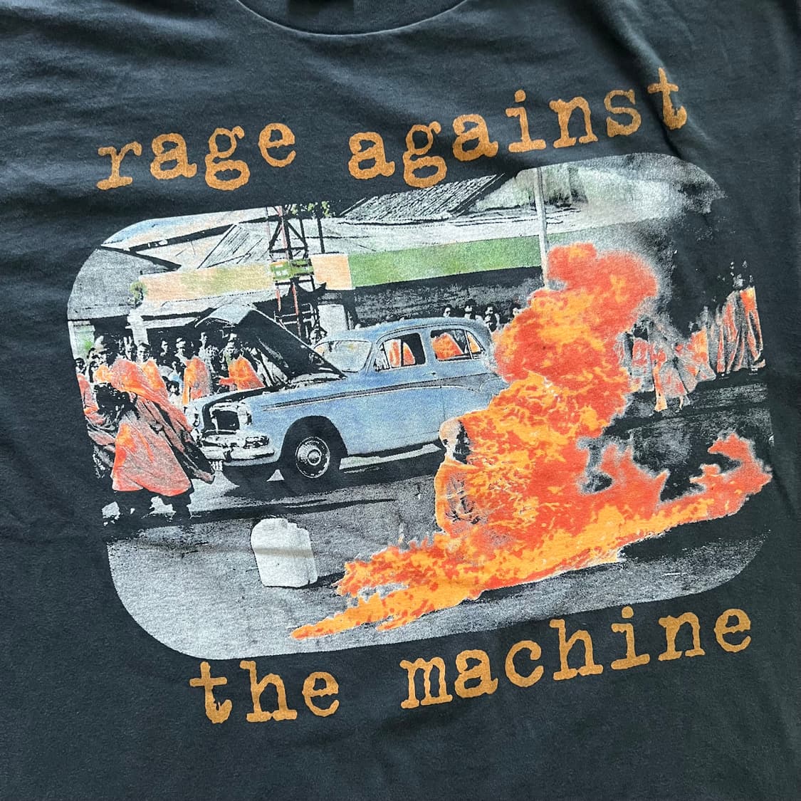 [XL] RATM 밴드 부틀렉 티셔츠 상품이미지2