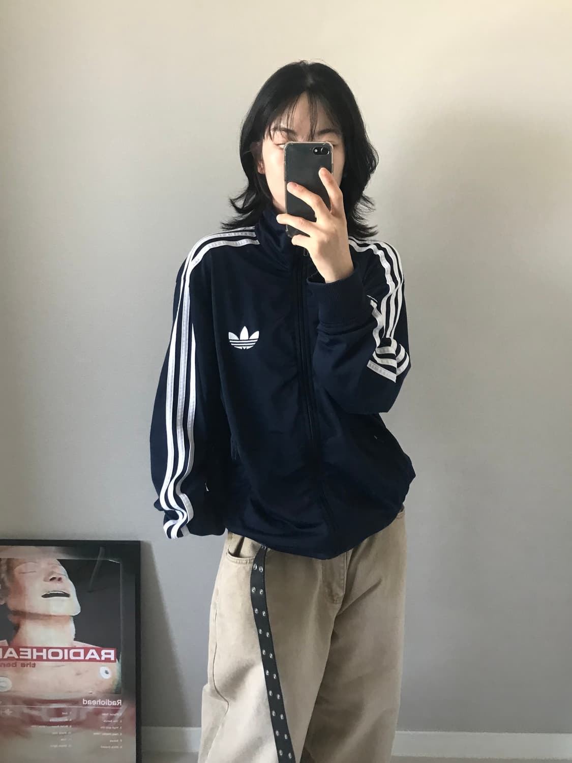 아디다스 파이어버드 네이비 트랙탑 져지 상품이미지1