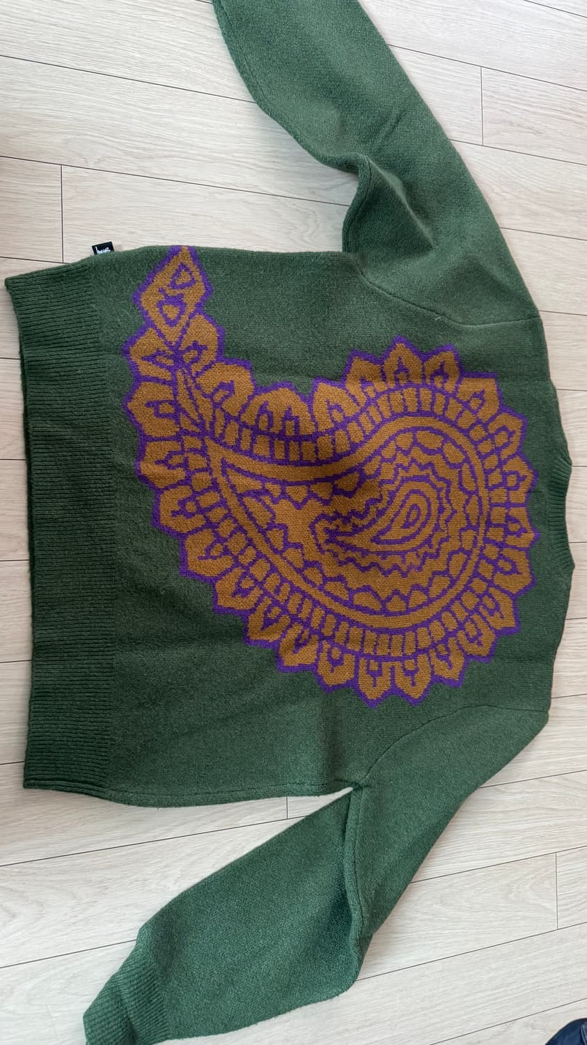 스투시 페이즐리 니트 / 사이즈 M  상품이미지4