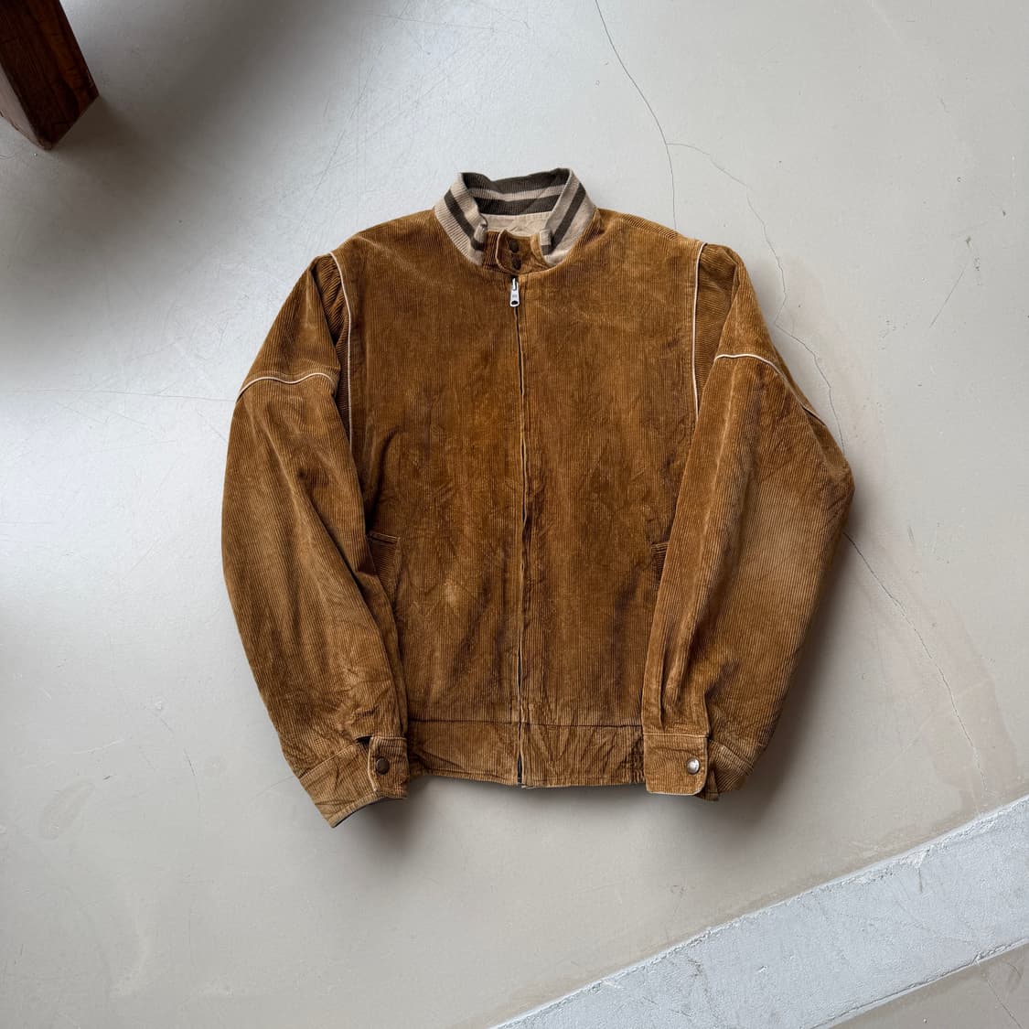 vtg 리버시블 코듀로이 집업 자켓 상품이미지2