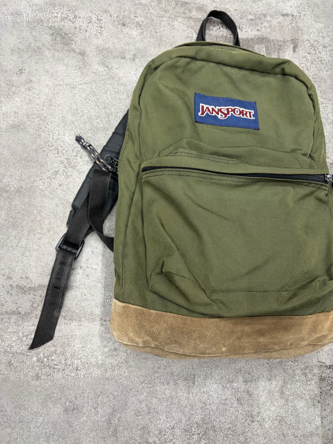 90s 잔스포츠 백팩 올리브/브라운 상품이미지2