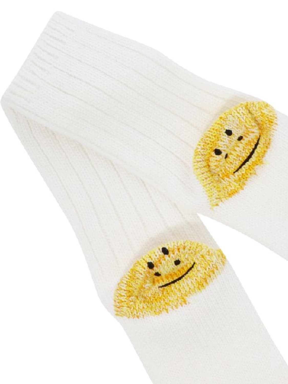 <KAPITAL> 캐피탈 56 피스 해피 힐 삭스 화이트 상품이미지2