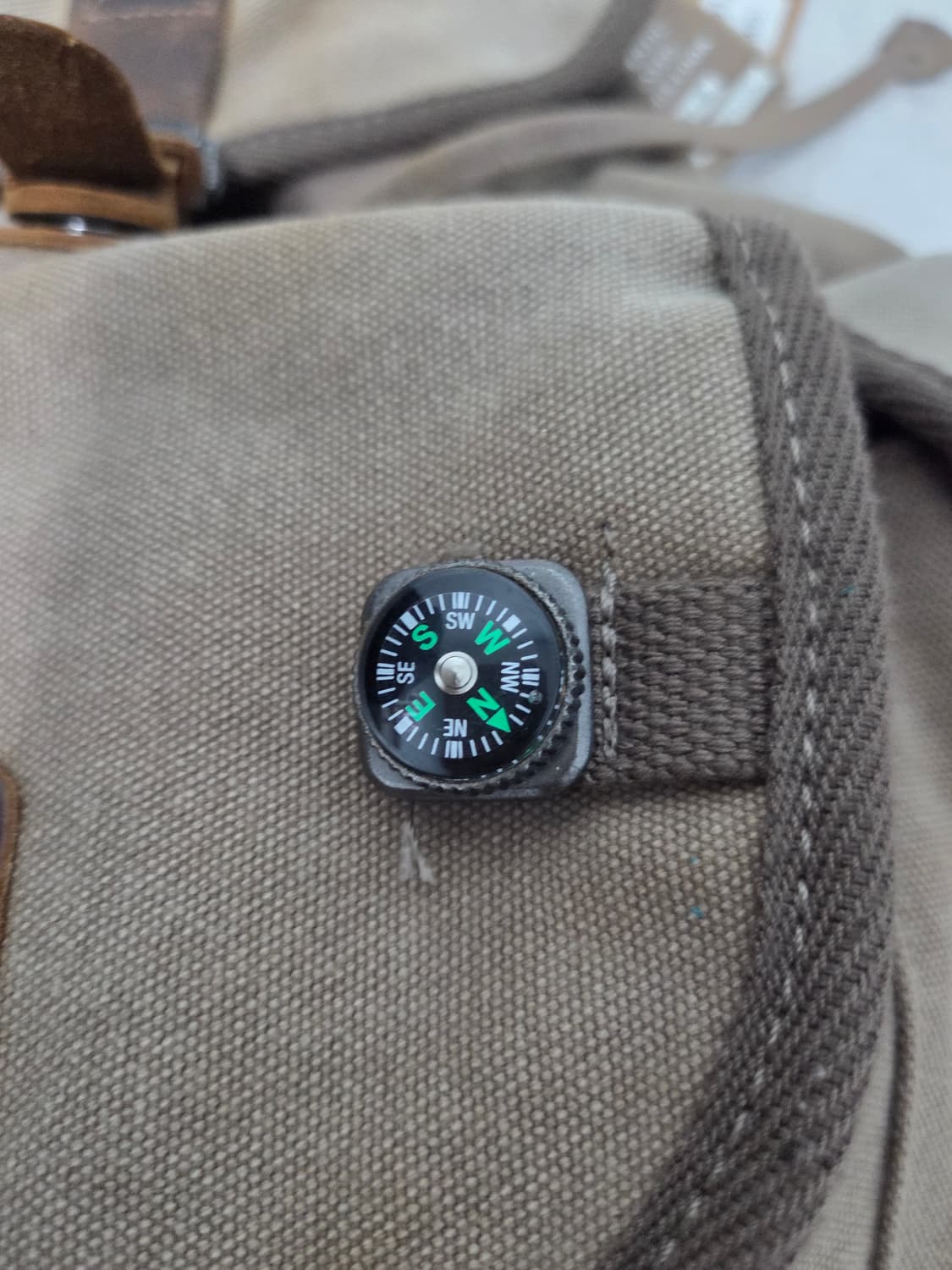 룹 런던(Troop London) 빈티지 캔버스 백팩 상품이미지3