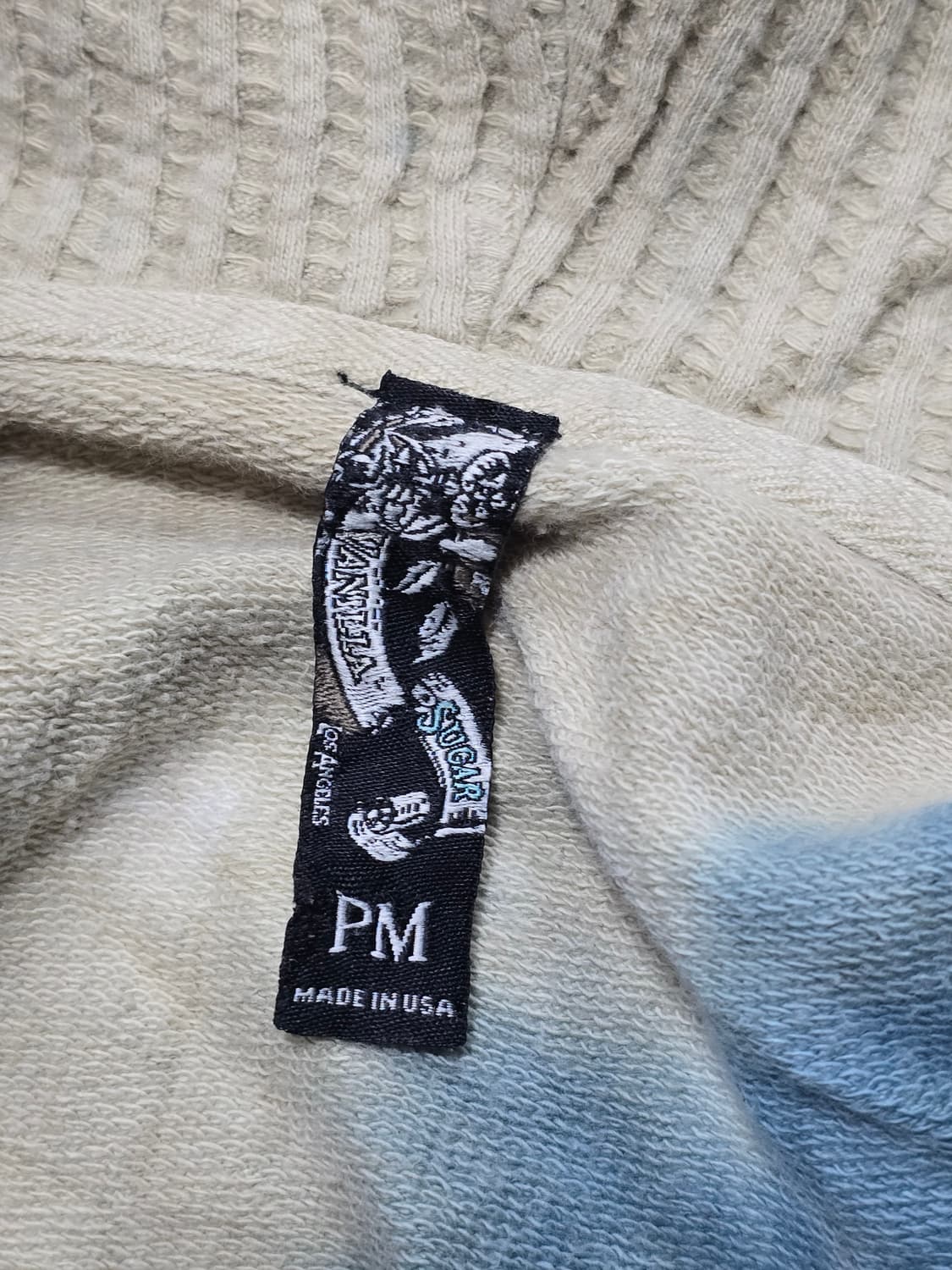 PM USA 빈티지 프린팅 플라워 패치 후드집업  상품이미지7