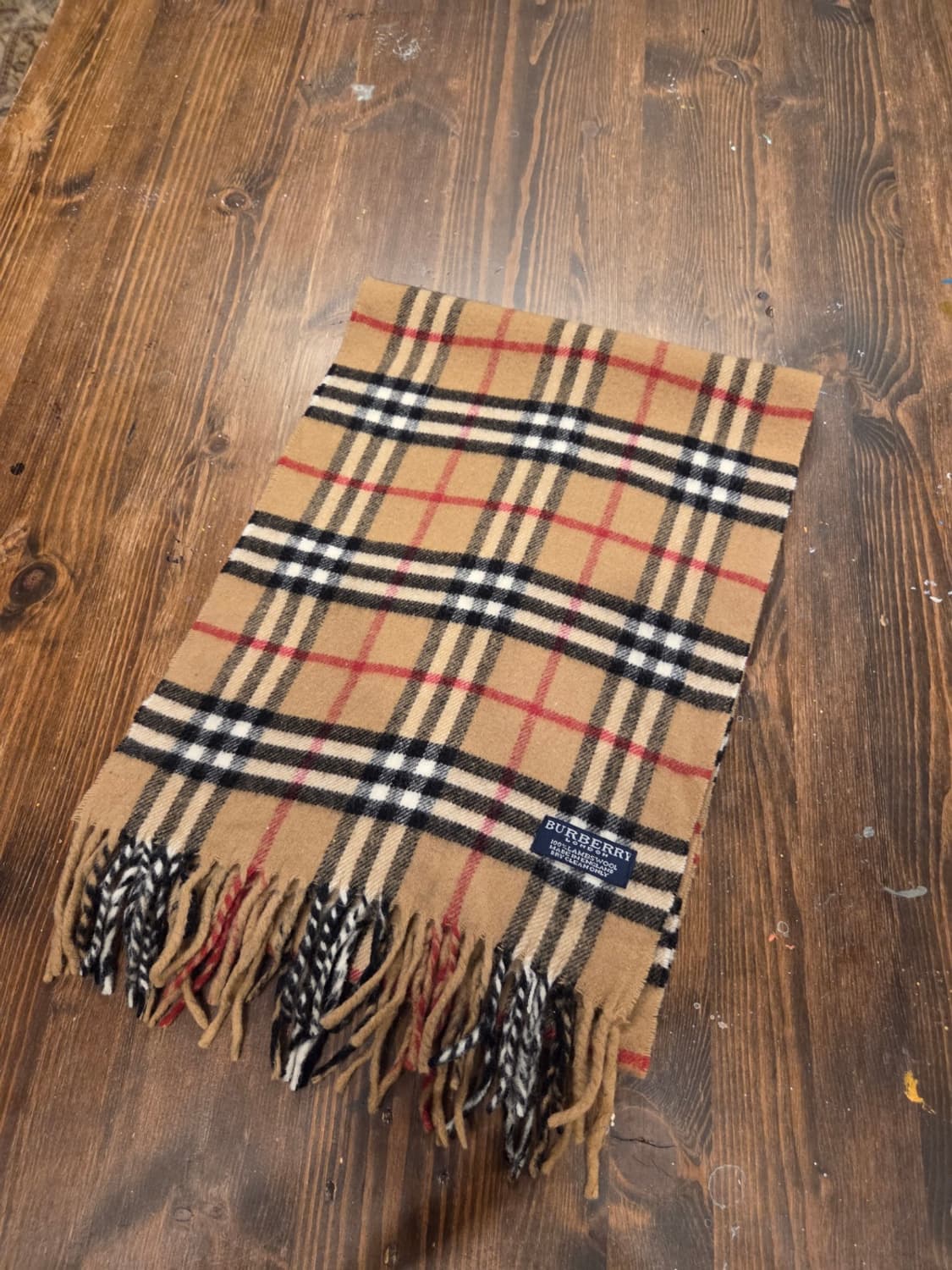 버버리 캐시미어 머플러 상품이미지2