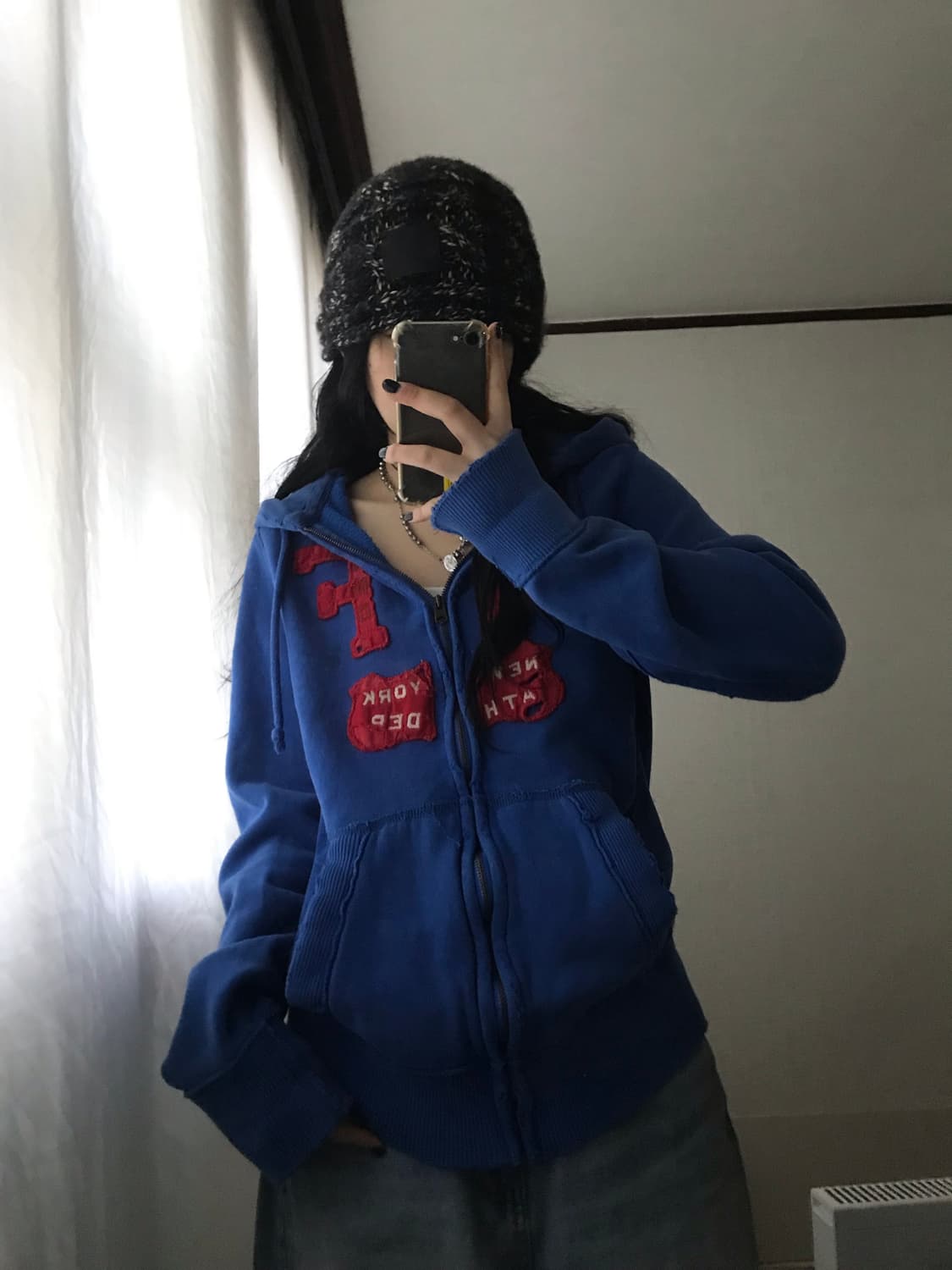 아베크롬비 블루 후드집업 상품이미지3