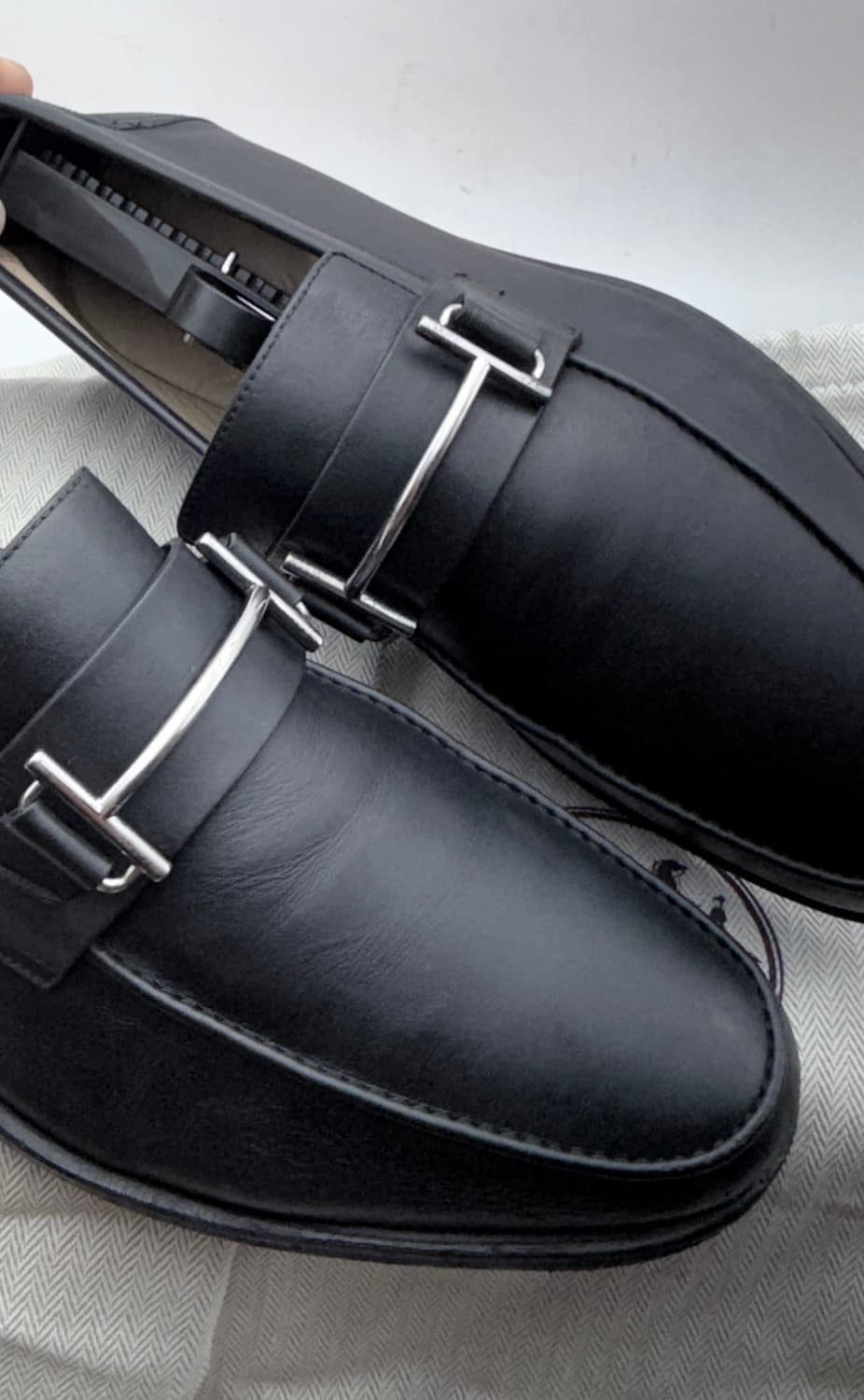 정품)애르메스구두255 상품이미지3