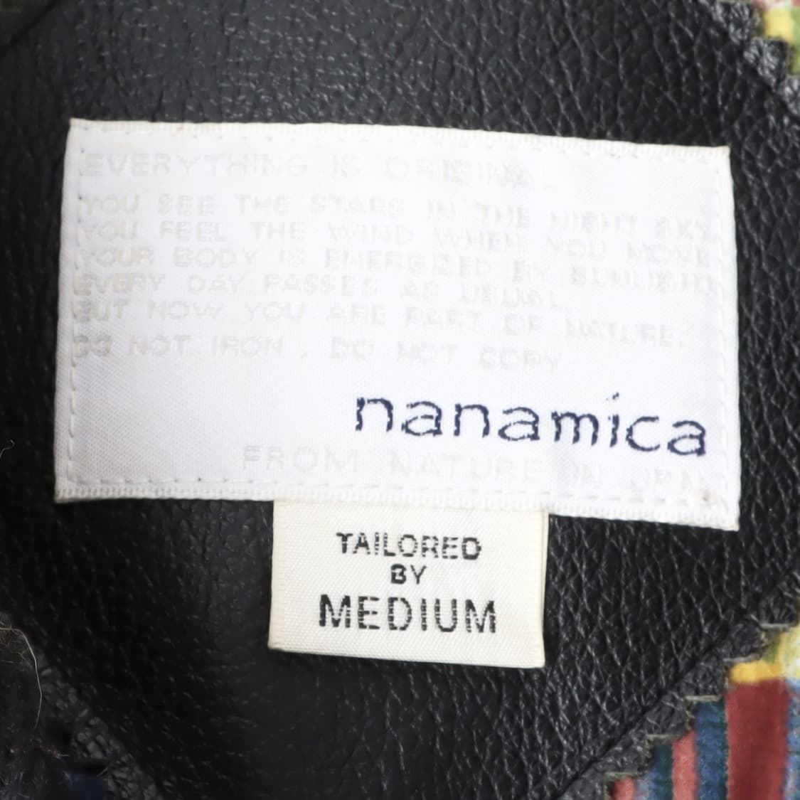 Nanamica 나나미카 레더 스타디움 헤비 자켓 상품이미지8
