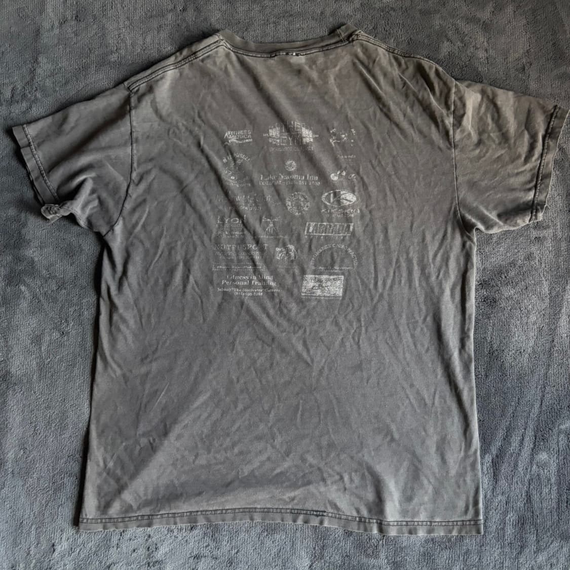 빈티지 00s Drug Free 티셔츠 상품이미지2