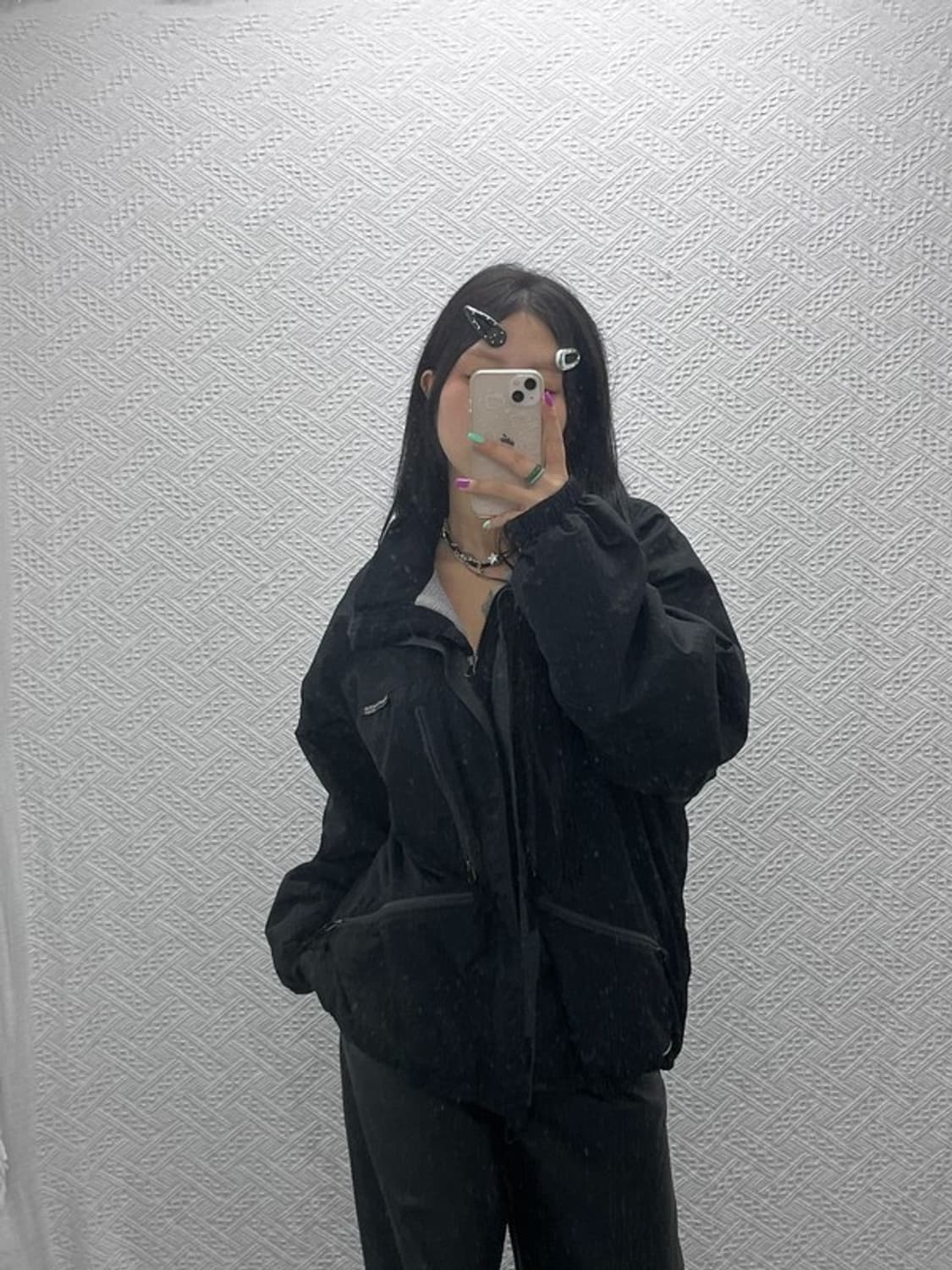 디스이즈네버댓 고프코어 워크웨어 바람막이 양털 자켓 L C07016 상품이미지1