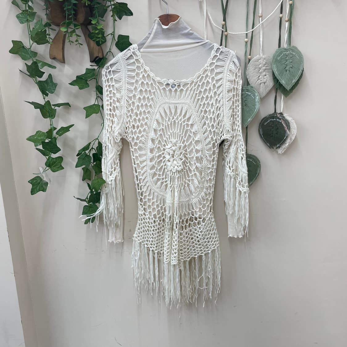 보헤미안 크로쉐 커버업 상품이미지6