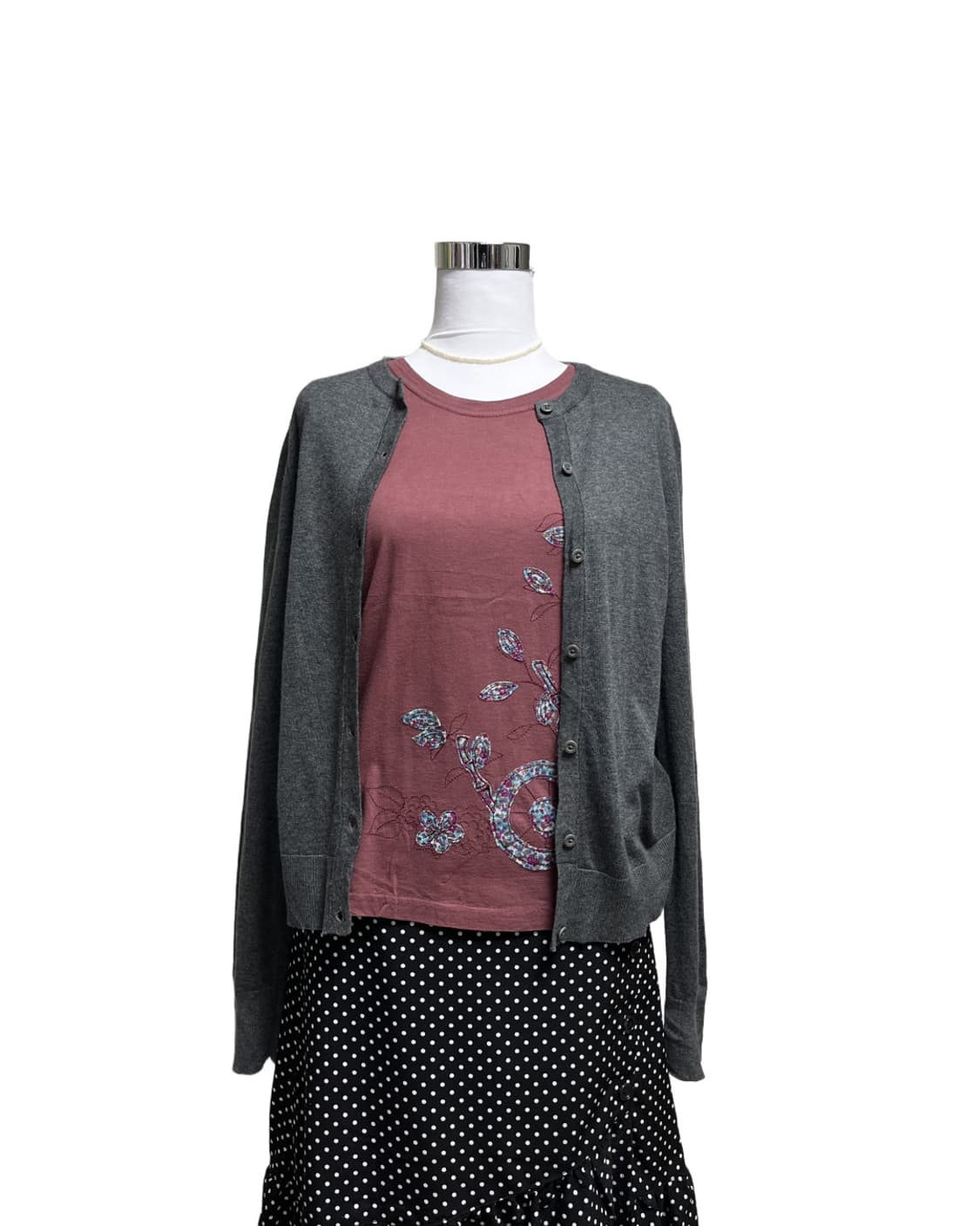 Basic gray cardigan 상품이미지6