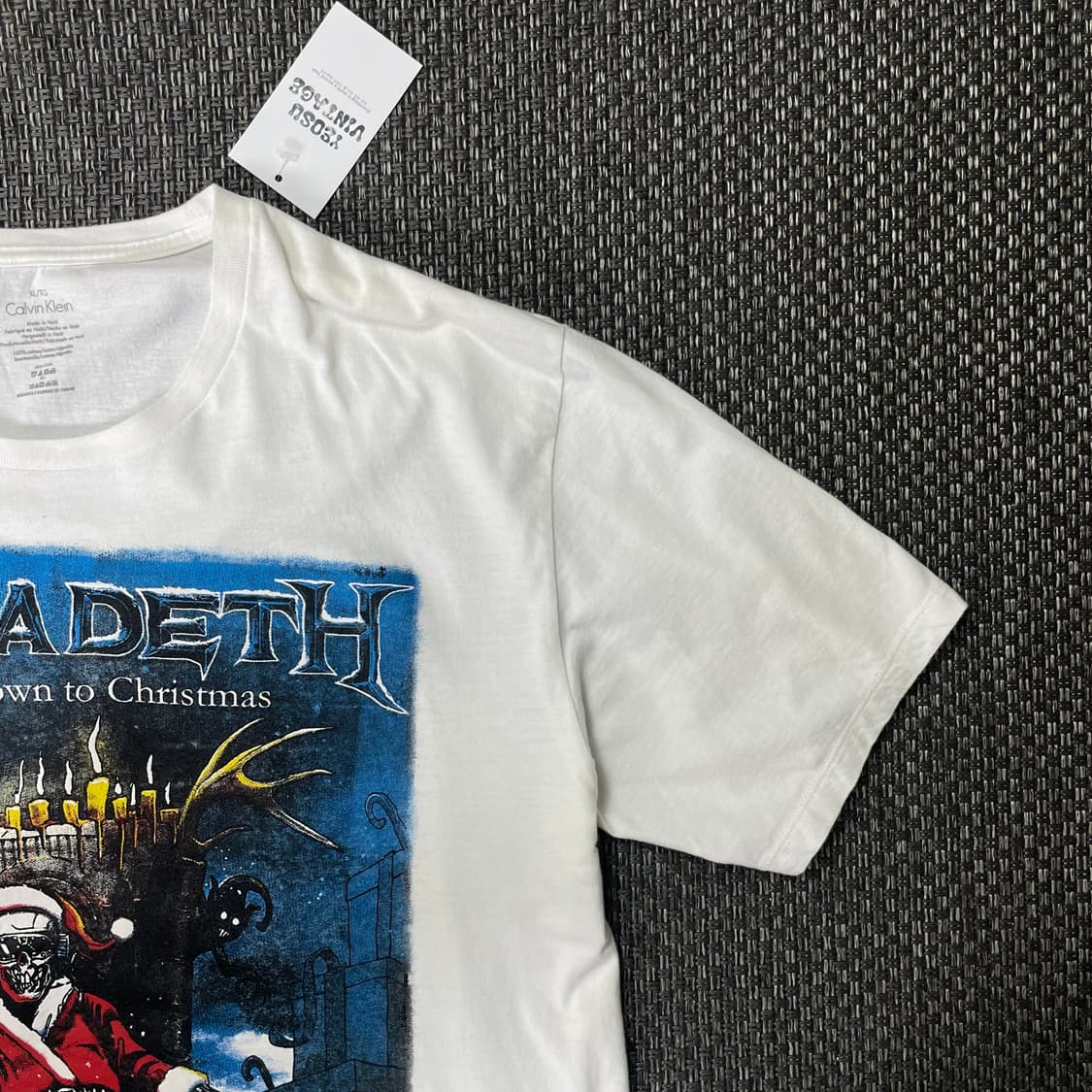 캘빈클라인 메가데스 락 티셔츠 XL 상품이미지3