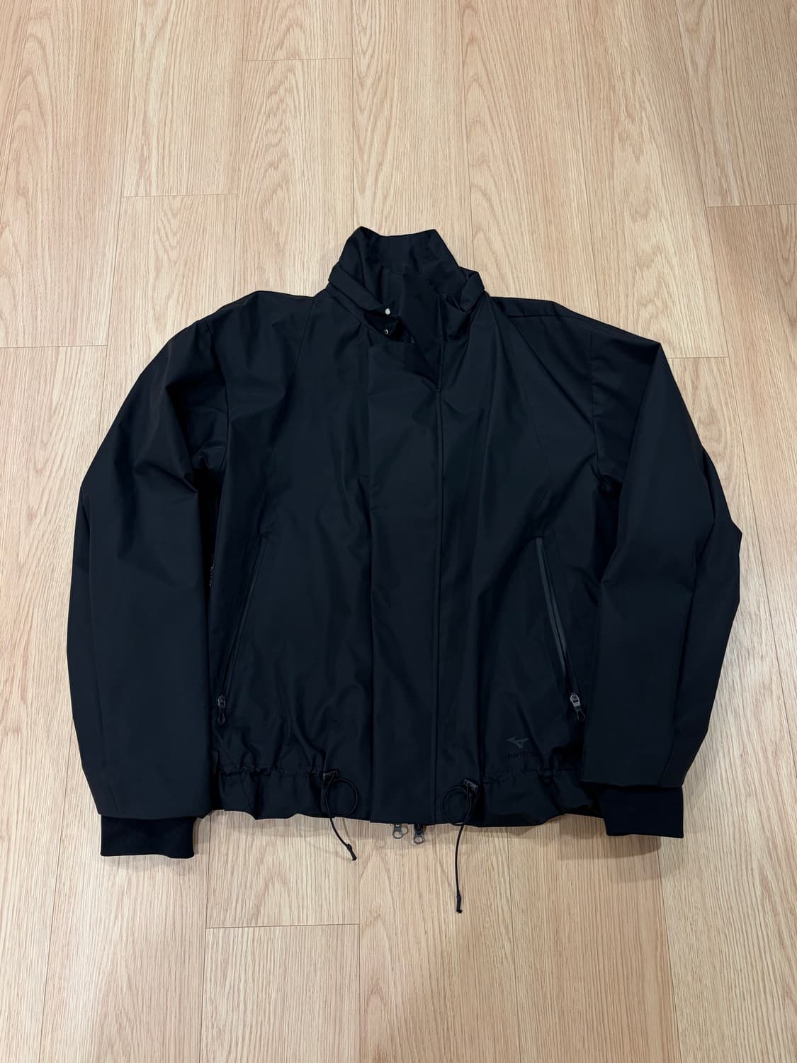 언어펙티드X미즈노 DW 3L WINDBREAKER 블랙색상 M사이즈 (1 상품이미지1