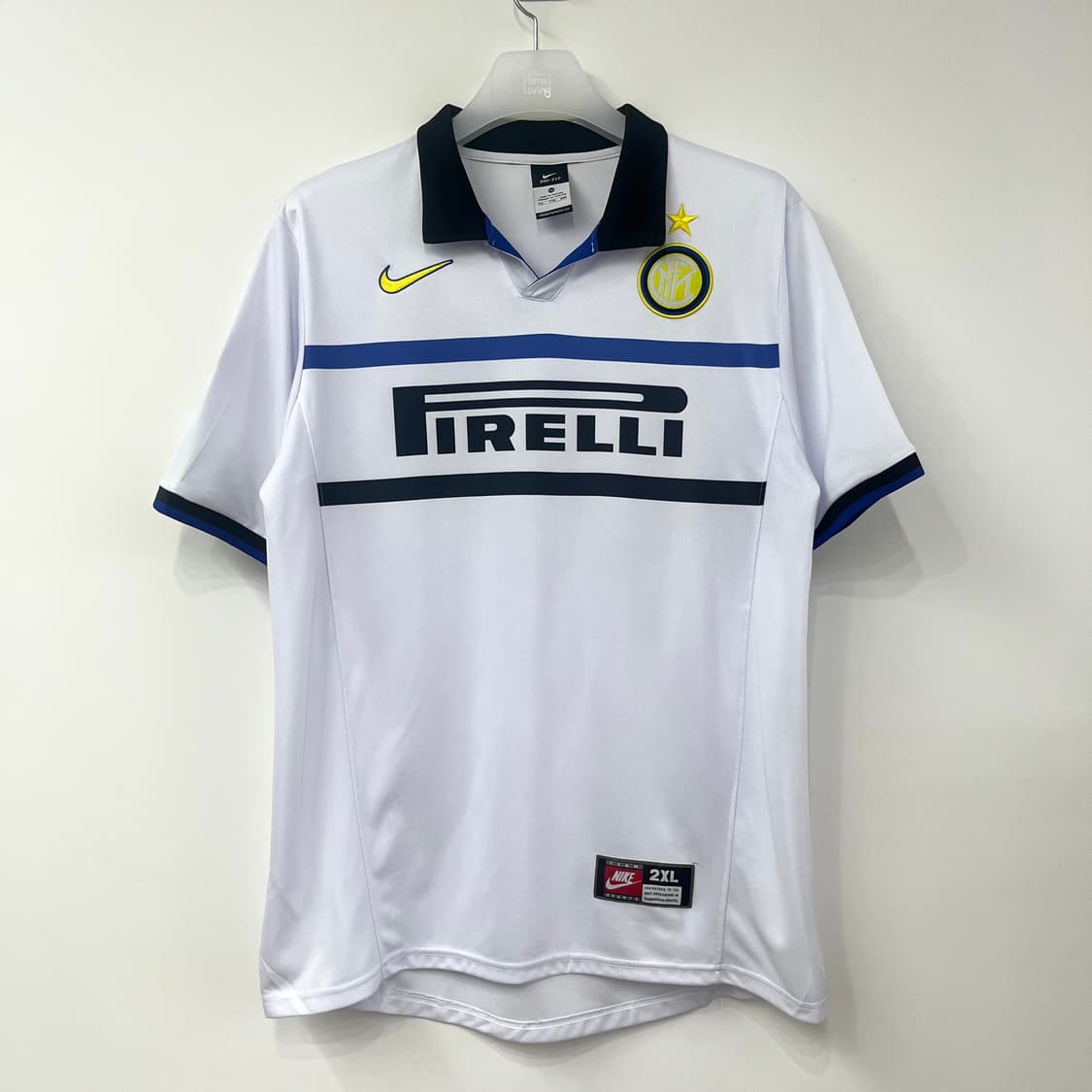 나이키 인터밀란 98-99 레트로 어웨이 올드 반팔 유니폼 상품이미지2