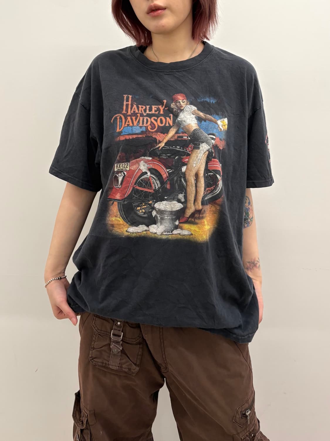 90’s Harley-Davidson 반팔 티셔츠 상품이미지1