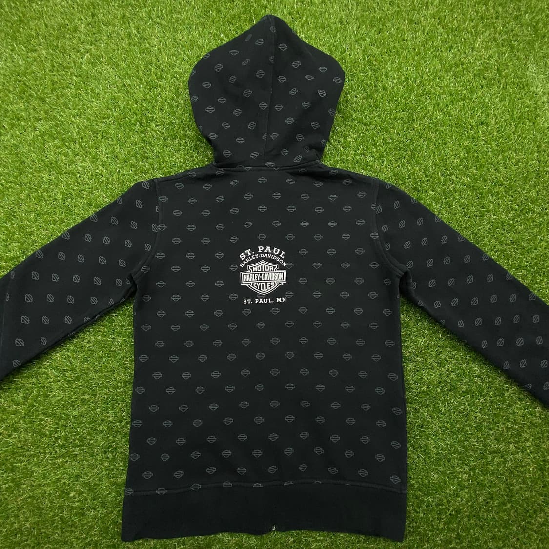 미국빈티지 할리데이비슨 여자 후드티 상품이미지6