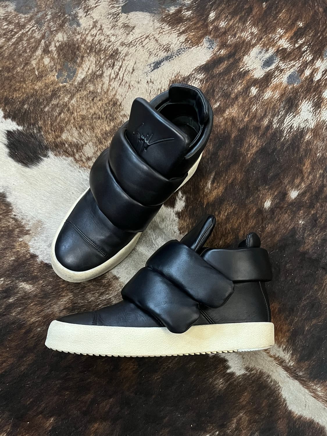 Giuseppe Zanotti Leather High Top Shoes 상품이미지3