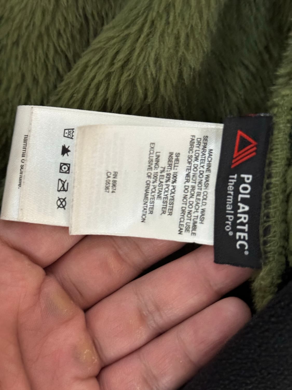 L) 마운틴하드웨어 몽키플리스 자켓 그린 상품이미지7