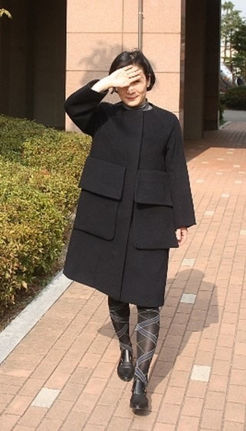 캐시미어30% 혼방코트 상품이미지6