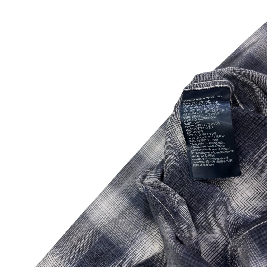 타미힐피거 레귤러 핏 체크 셔츠 상품이미지4