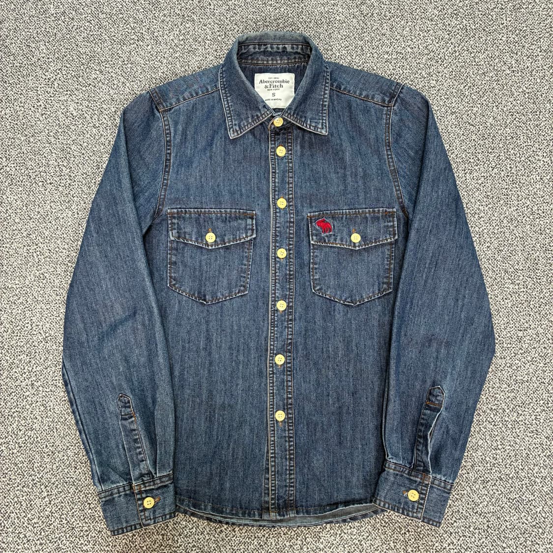 <아베크롬비 빈티지 셔츠> No.1525 상품이미지3