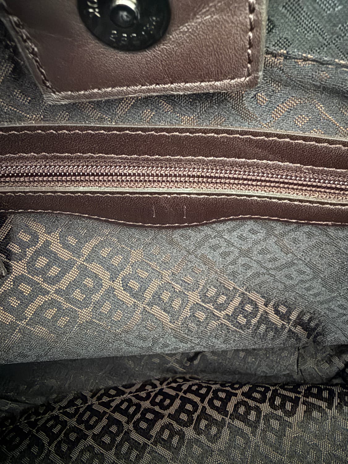 Pre owned 모노그램&레더 숄더백 상품이미지8