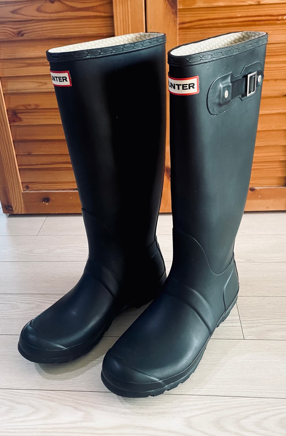 HUNTER 오리지널 롱 톨 레인 부츠 남성용 270mm 상품이미지6