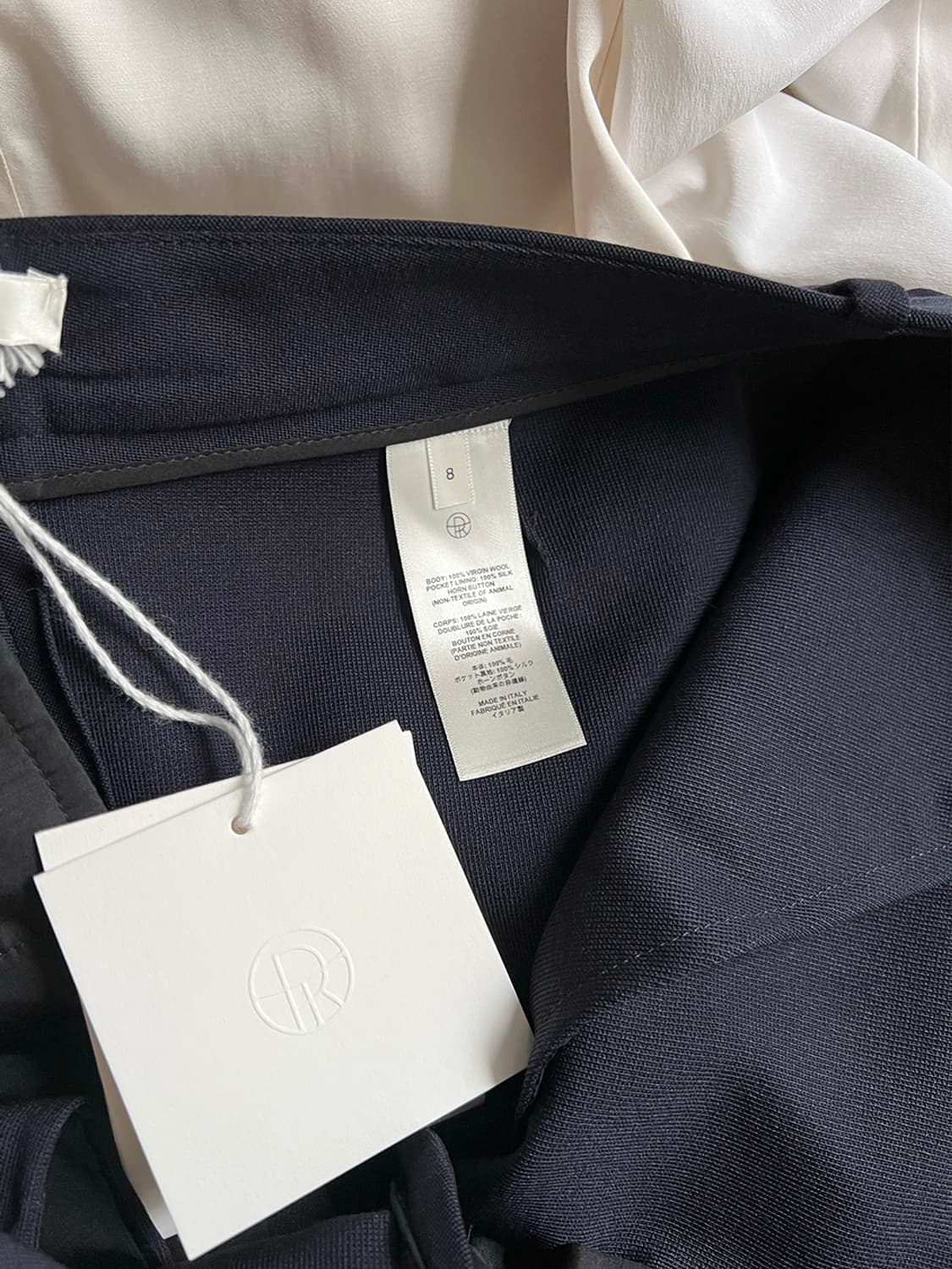 더 로우 FW24 네이비 울 Encore 팬츠 상품이미지5