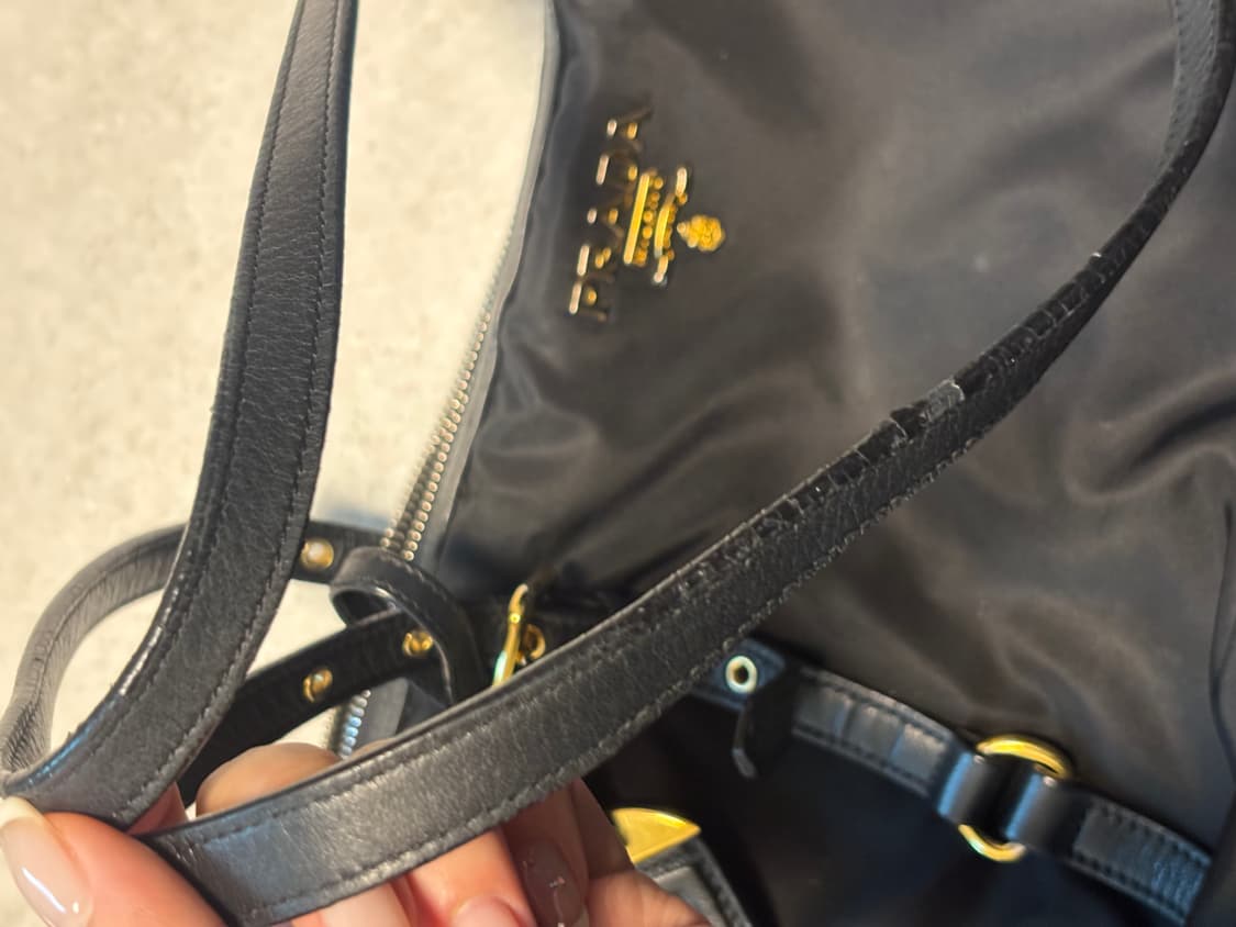 정품) 프라다 포코노 나일론 사피아노 숄더, 크로스백 상품이미지6