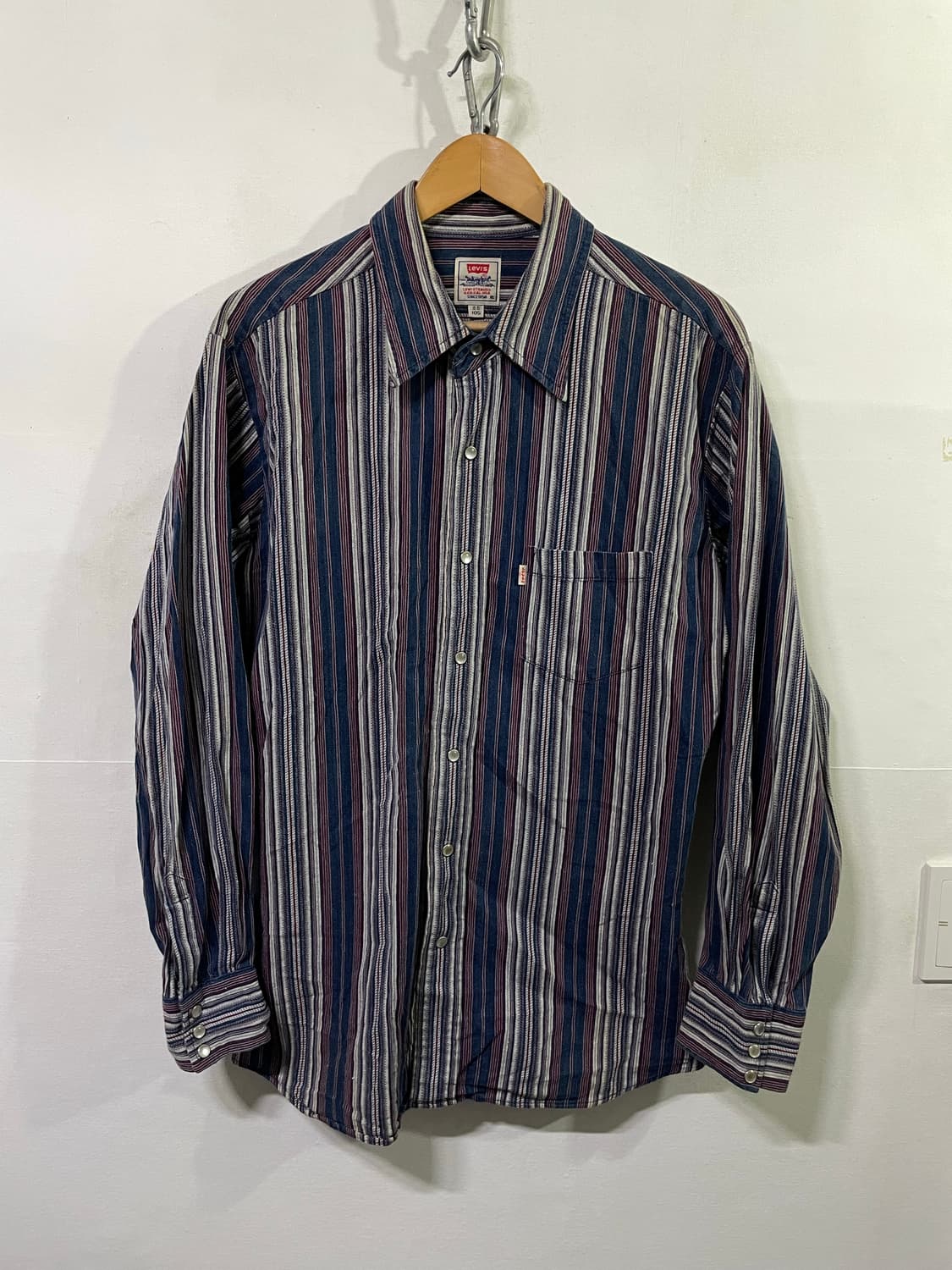 리바이스 90s 웨스턴 버튼 셔츠 자켓 XL 105 상품이미지1