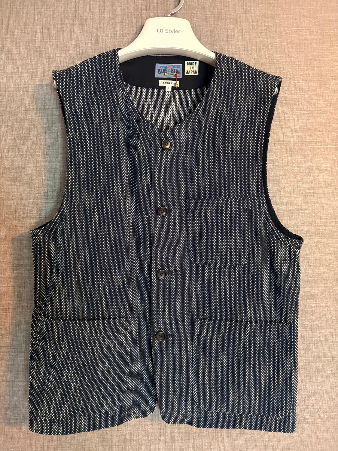 Blue Blue Japan 조끼 사이즈 4 상품이미지1